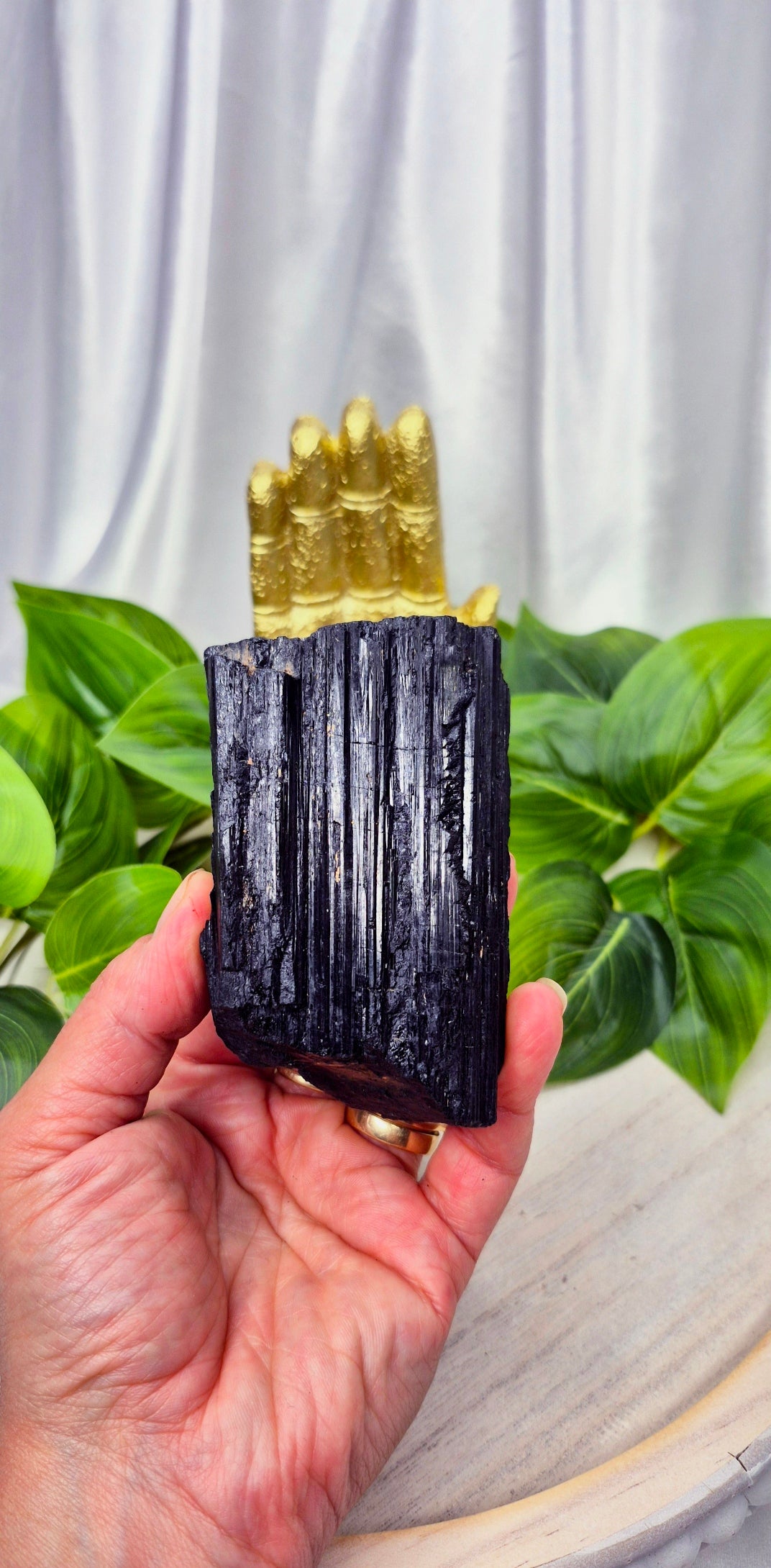 Extra Grade Raw Black Tourmaline Specimen