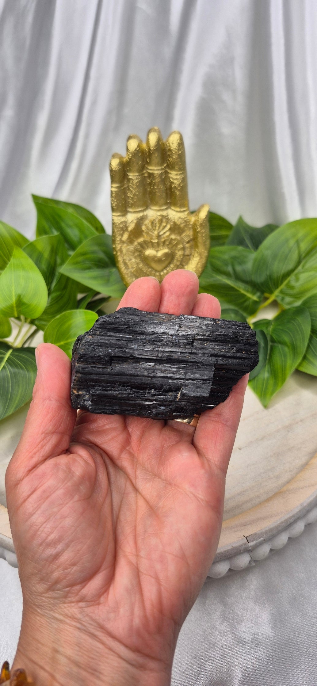 Extra Grade Raw Black Tourmaline Specimen