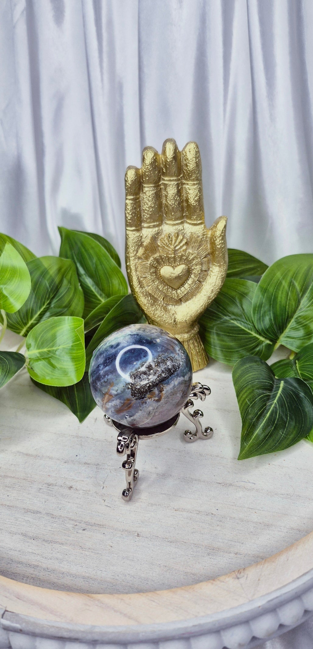 Ocean Jasper Polished Sphere