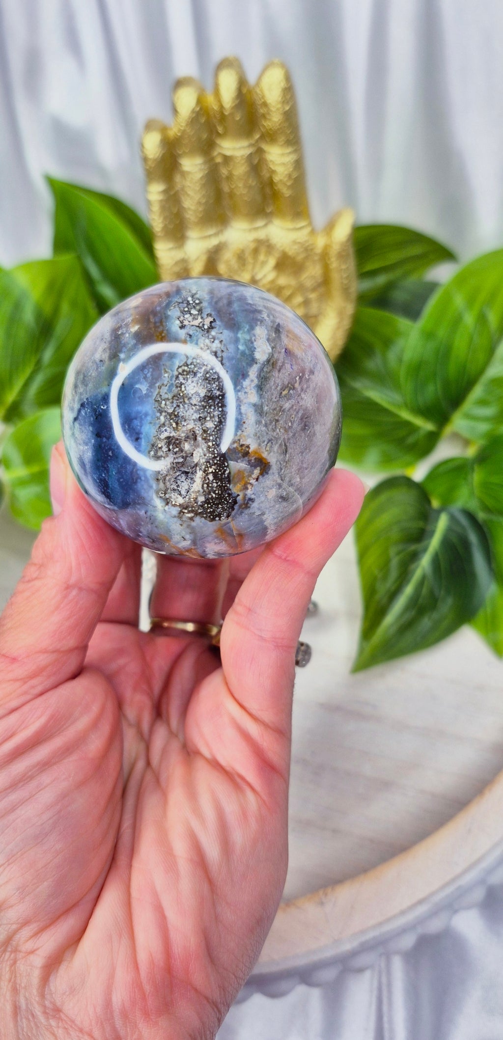 Ocean Jasper Polished Sphere