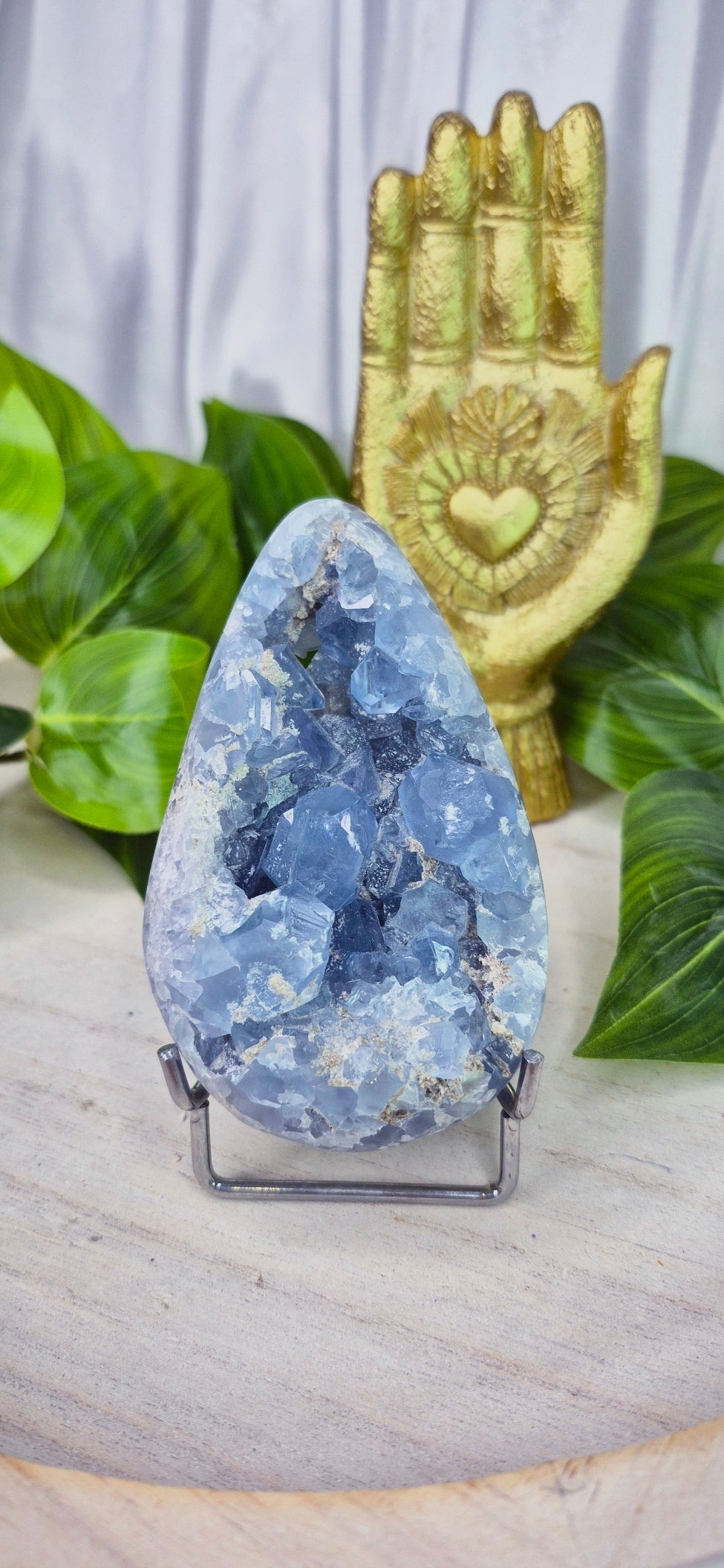 Celestite Egg Cluster