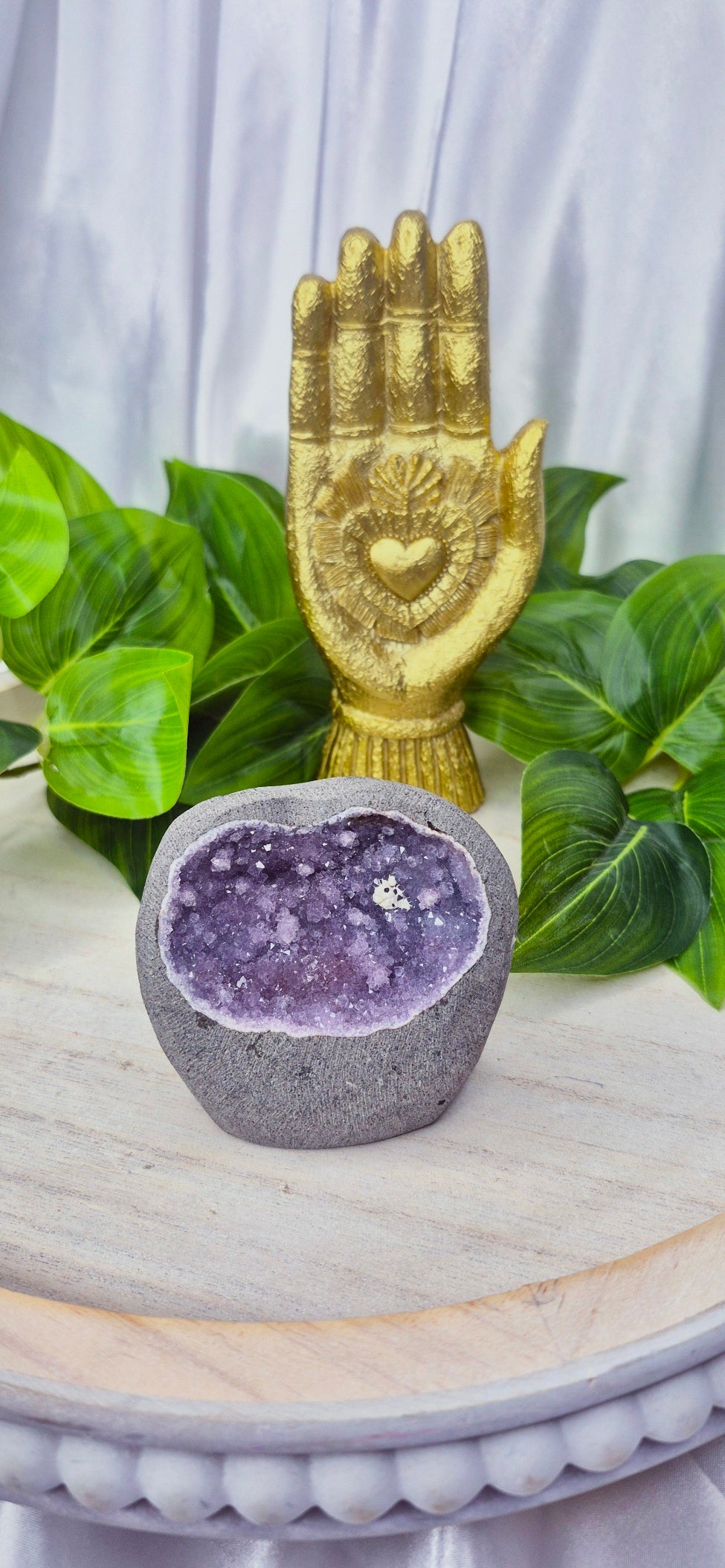 Druzy Amethyst Mini Geode