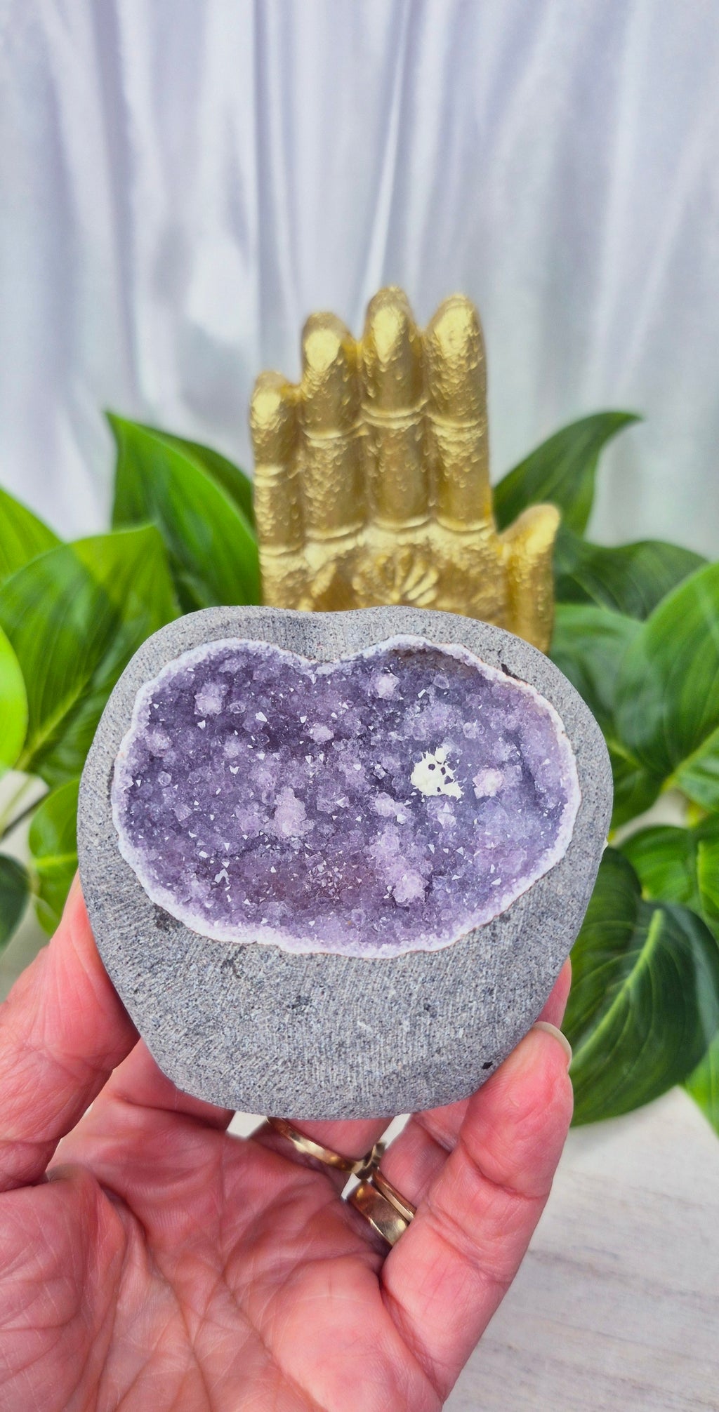 Druzy Amethyst Mini Geode