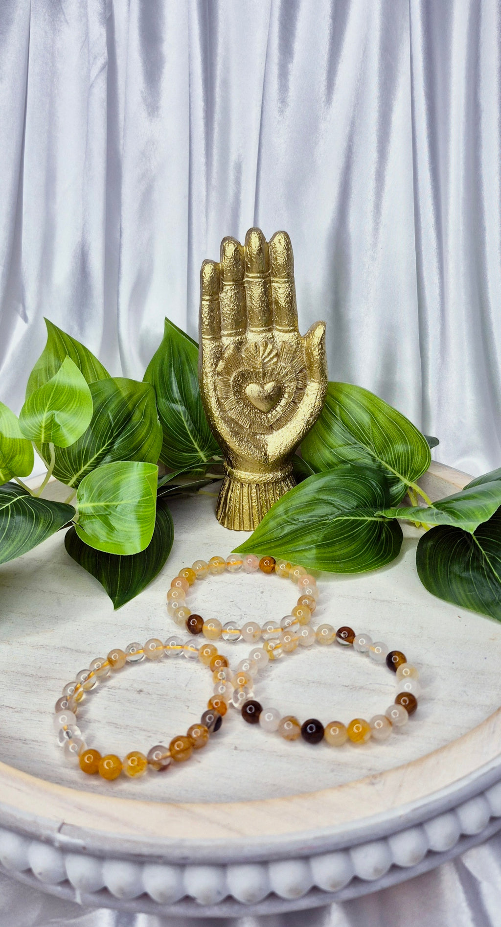 Golden Healer Beaded Bracelet