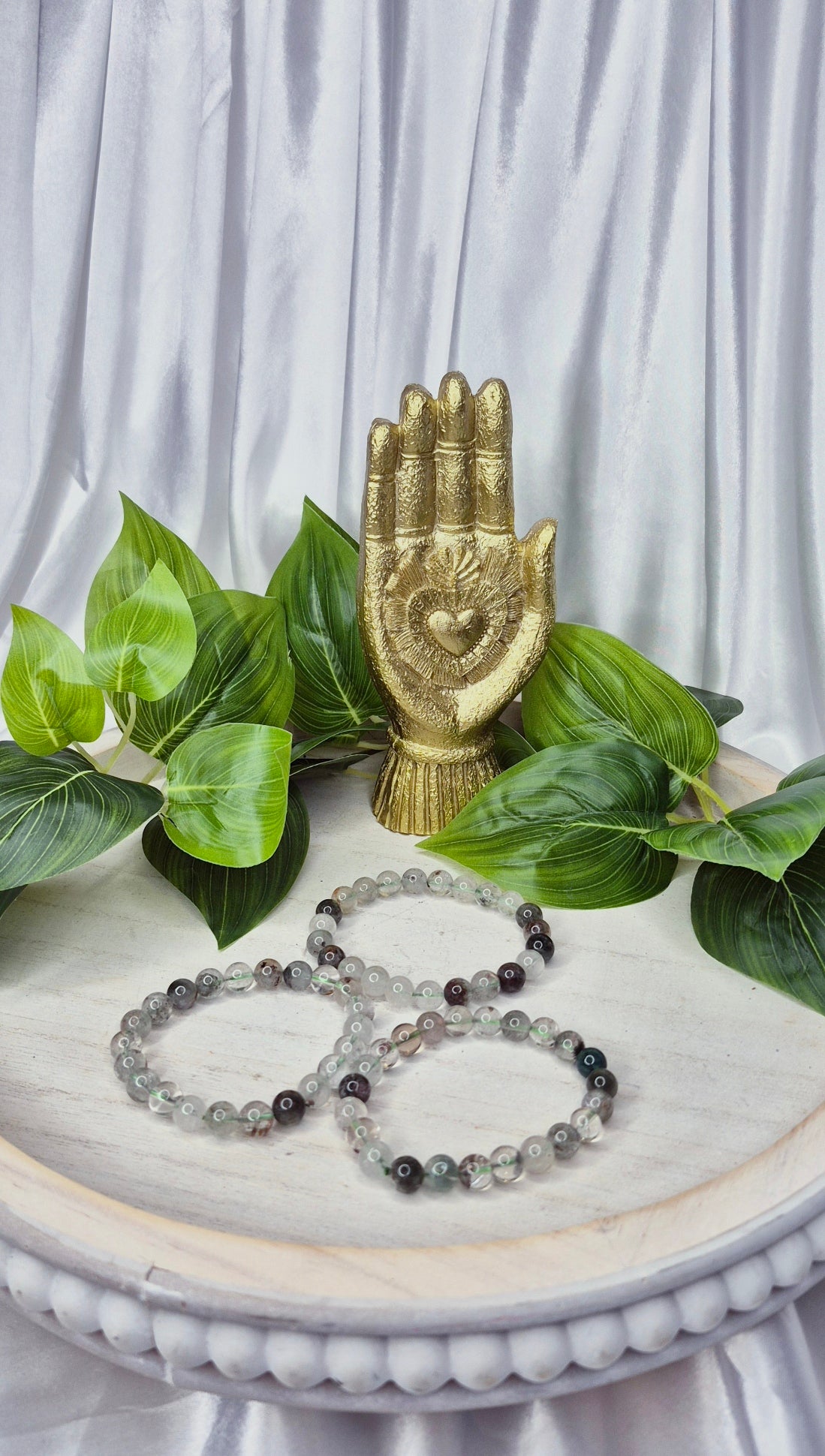 Garden Quartz Beaded Bracelet