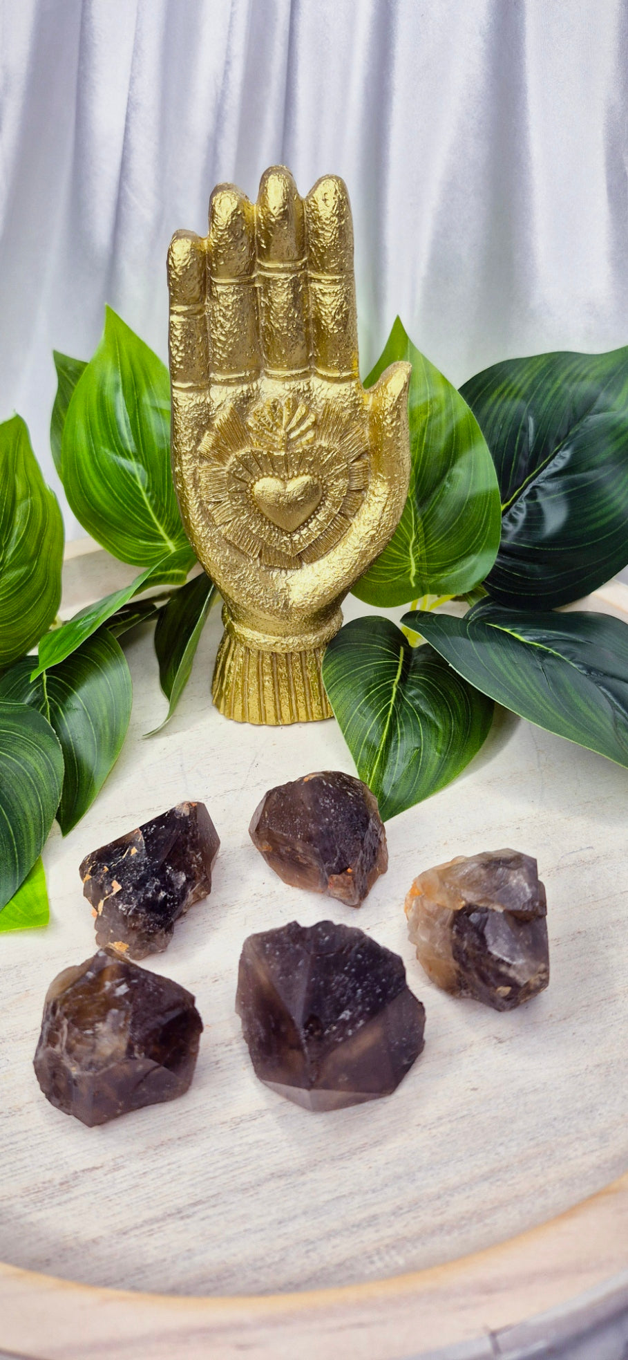 Raw Smokey Quartz Points (medium)