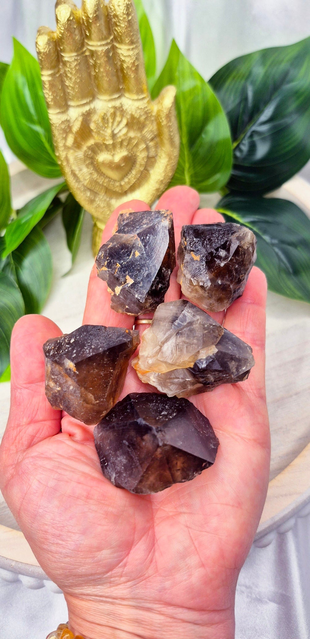Raw Smokey Quartz Points (medium)