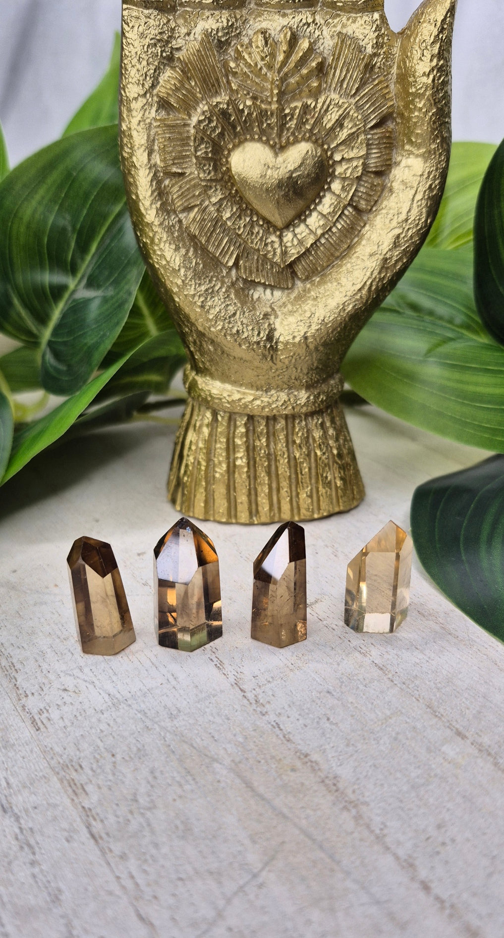 A-Grade Genuine Citrine Mini Points (Natural, Untreated)