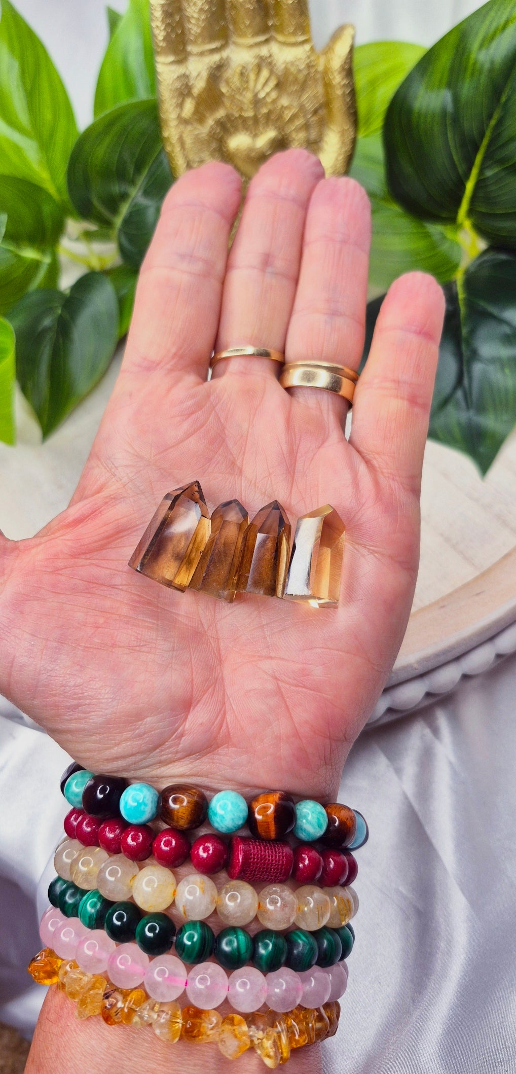 A-Grade Genuine Citrine Mini Points (Natural, Untreated)