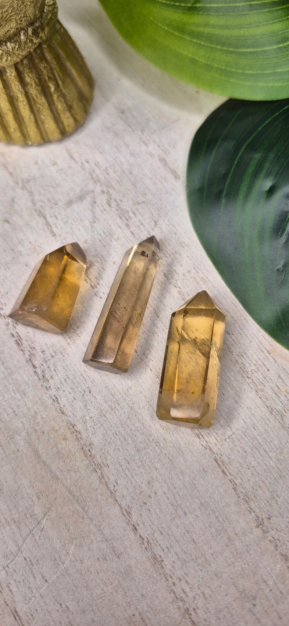 A Grade Genuine Citrine Points (Natural, Untreated)