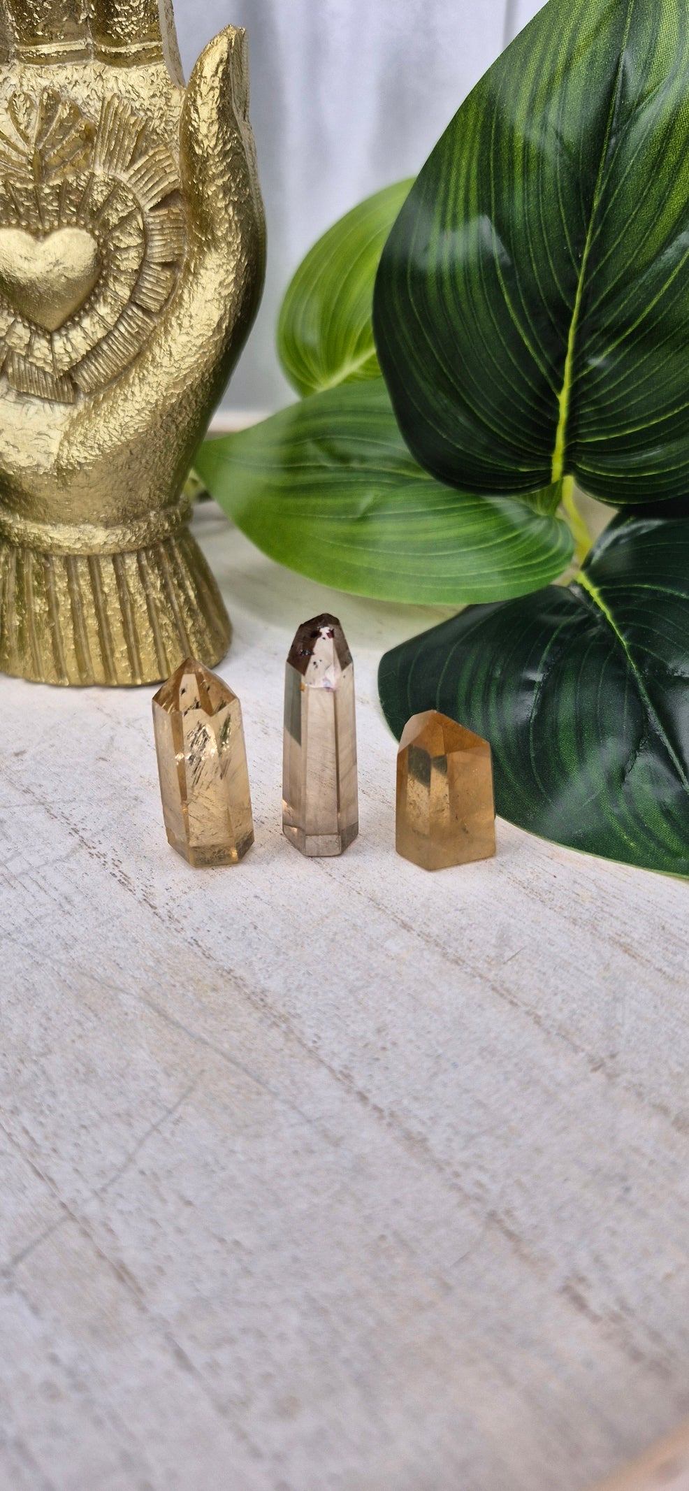 A Grade Genuine Citrine Points (Natural, Untreated)