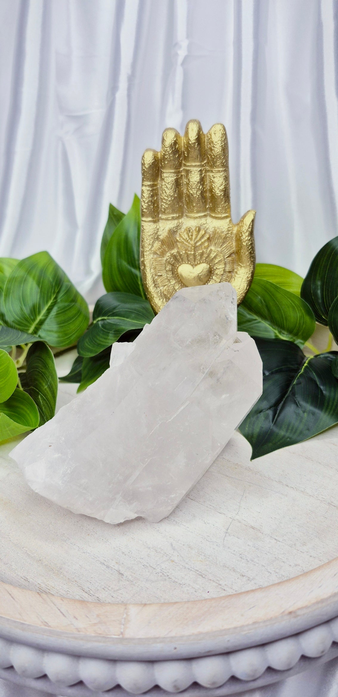 A-Grade Clear Quartz Twin Flame (01)