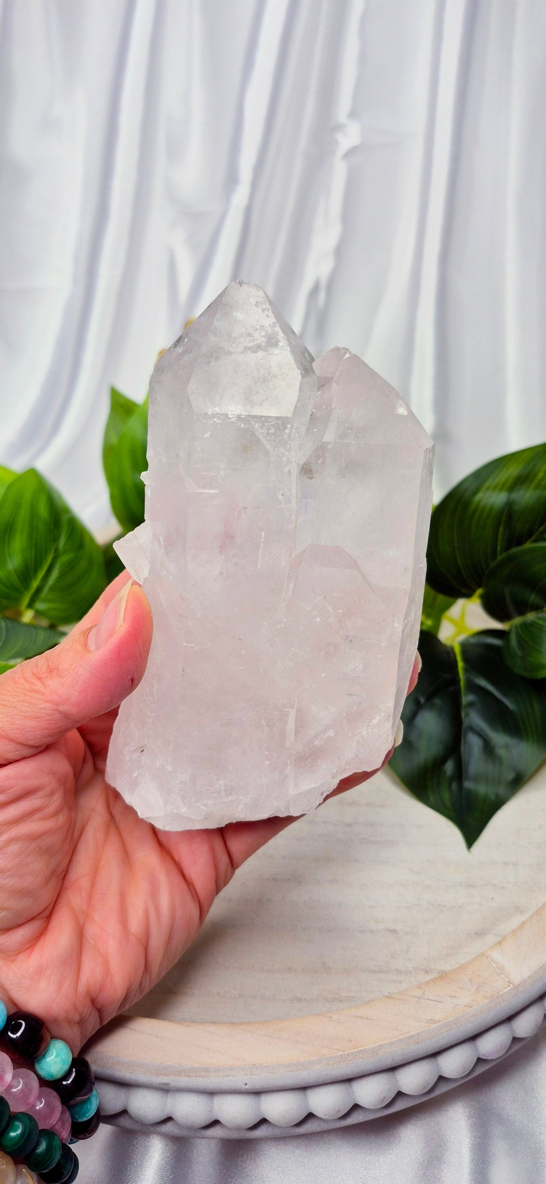 A-Grade Clear Quartz Twin Flame (01)
