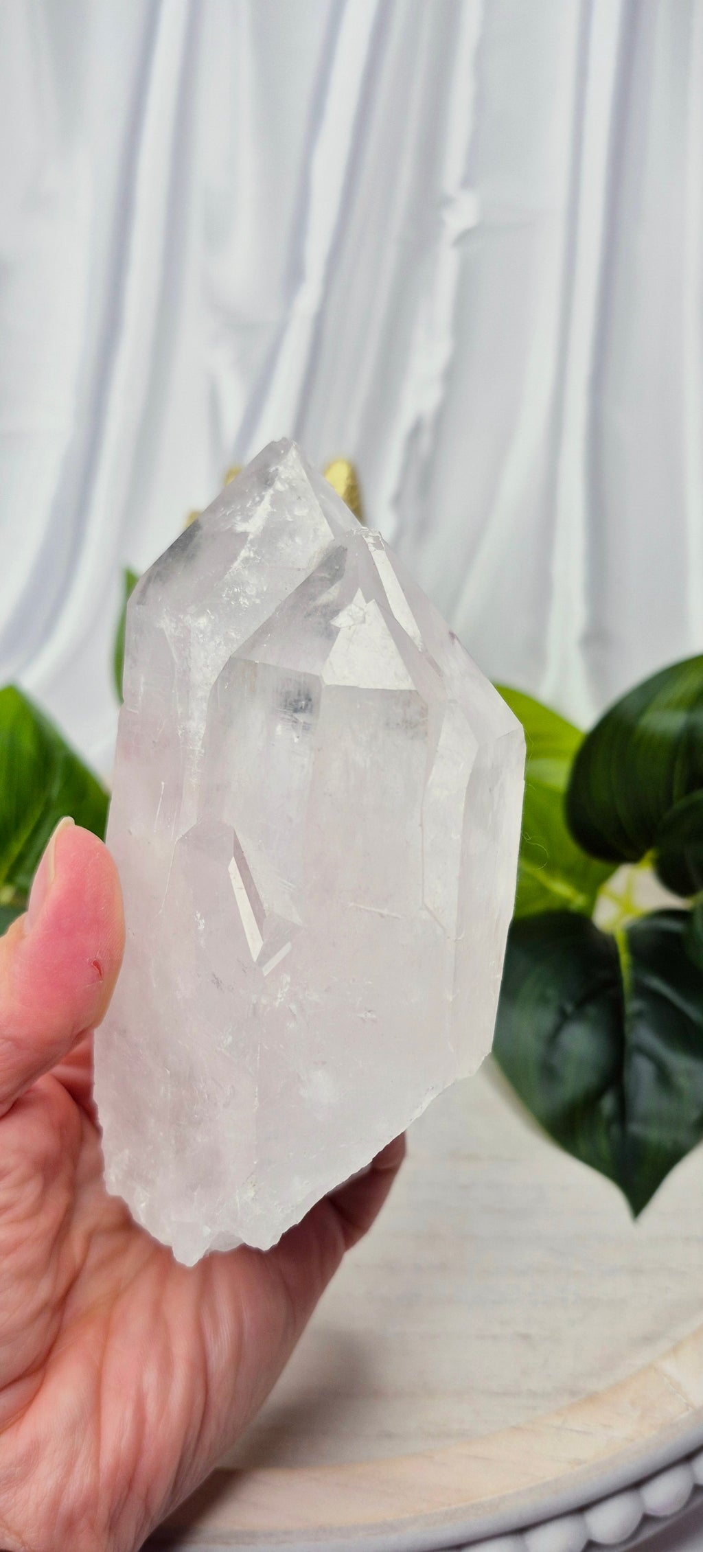 A-Grade Clear Quartz Twin Flame (01)