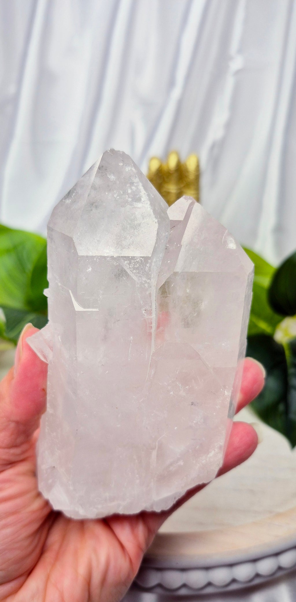 A-Grade Clear Quartz Twin Flame (01)