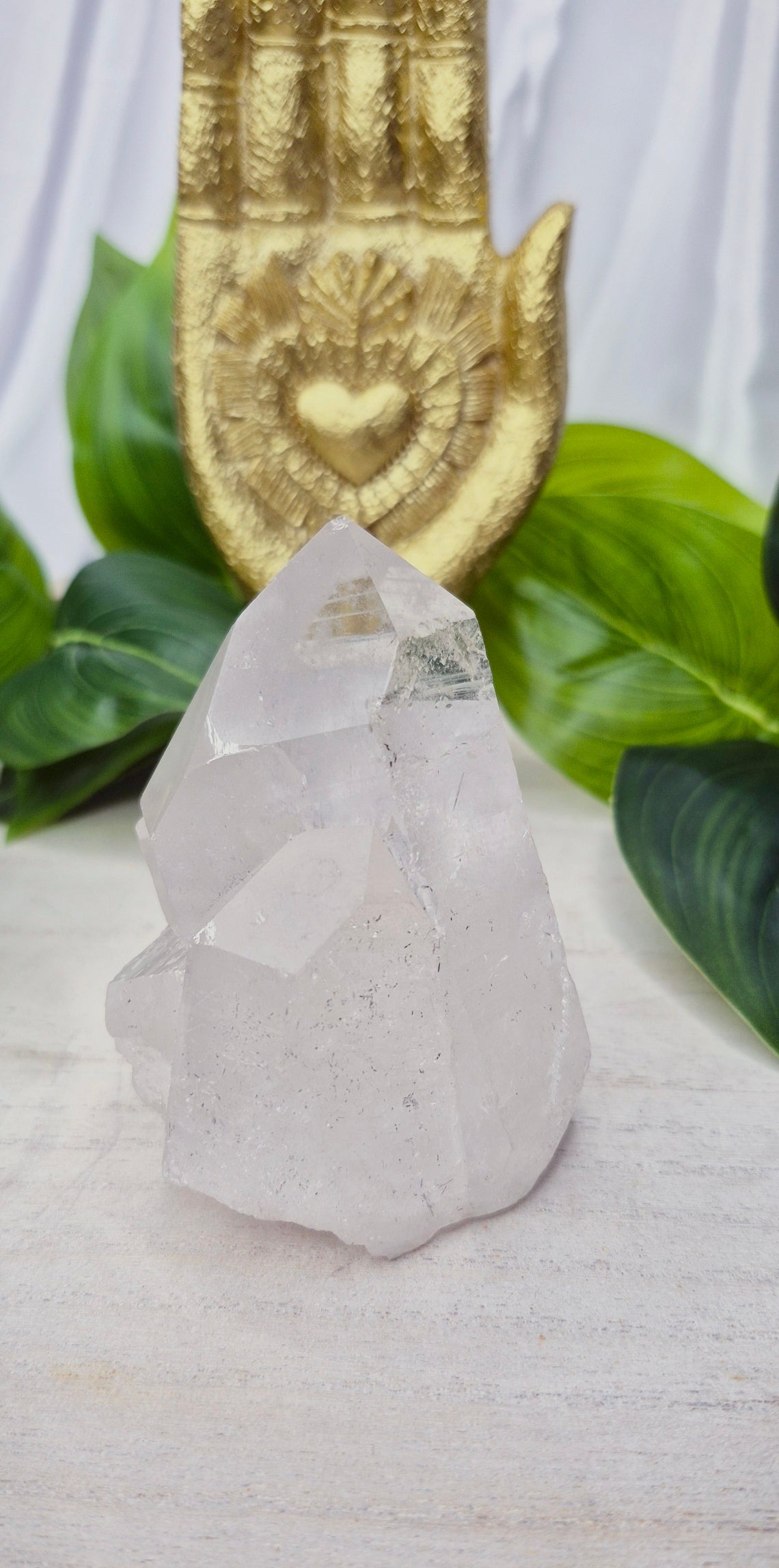 A-Grade Clear Quartz Twin Flame Generator (02)