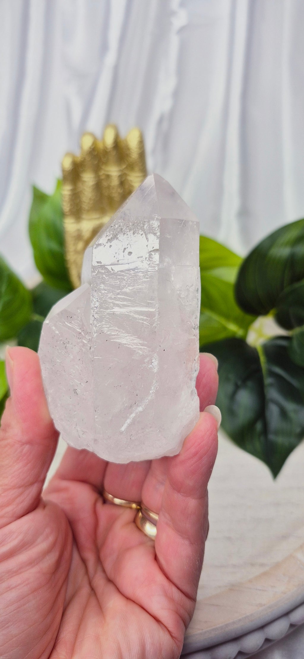 A-Grade Clear Quartz Twin Flame Generator (02)