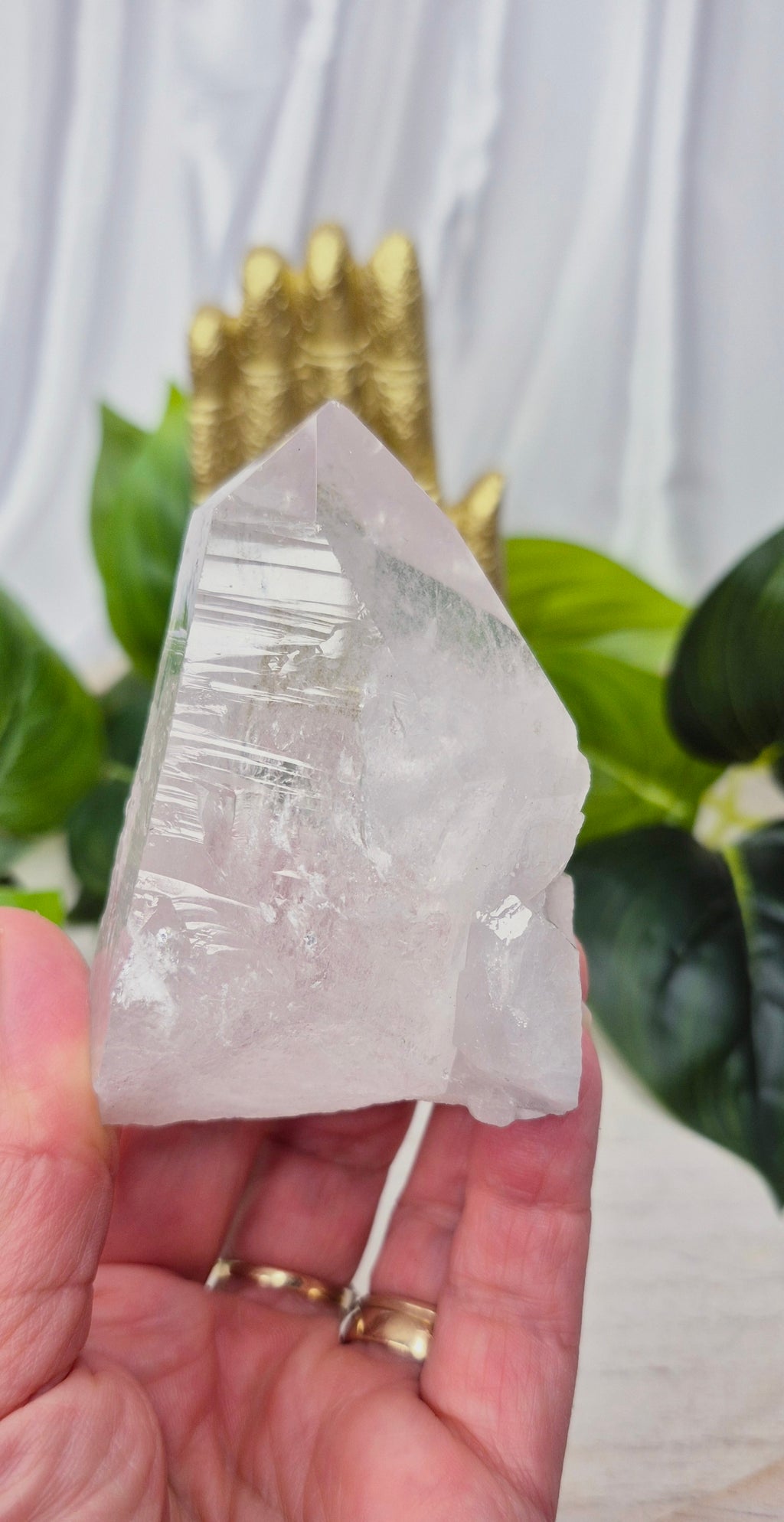A-Grade Clear Quartz Twin Flame Generator (02)
