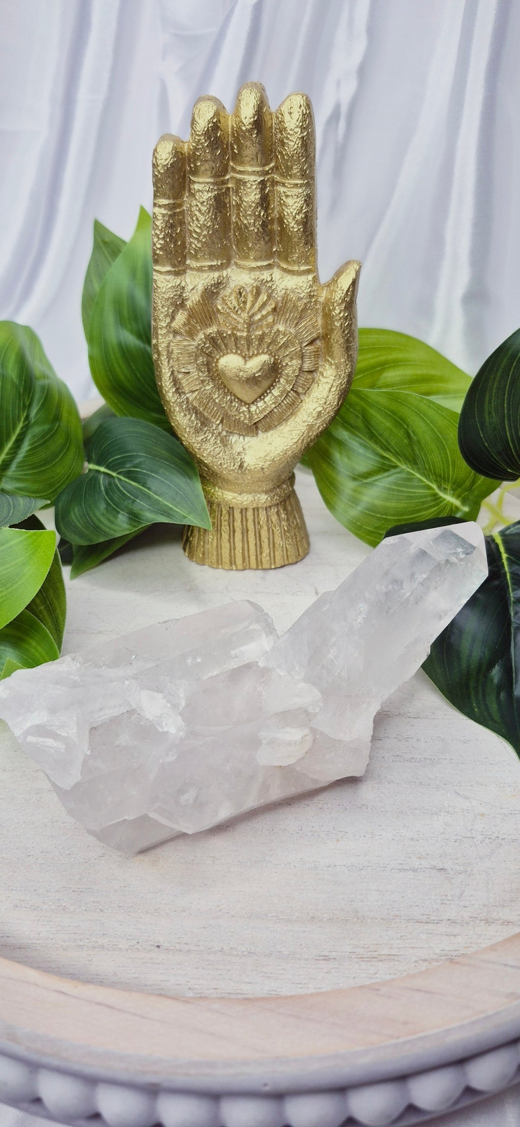 A-Grade Clear Quartz Soulmate Formation Specimen