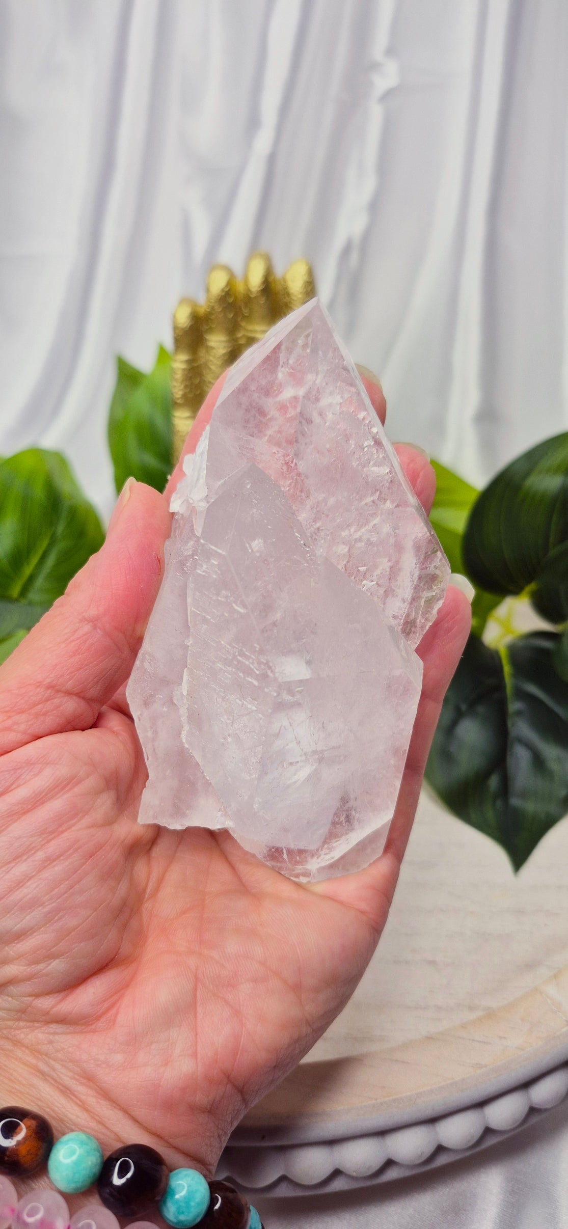 A-Grade Clear Quartz Termination Formation Cluster