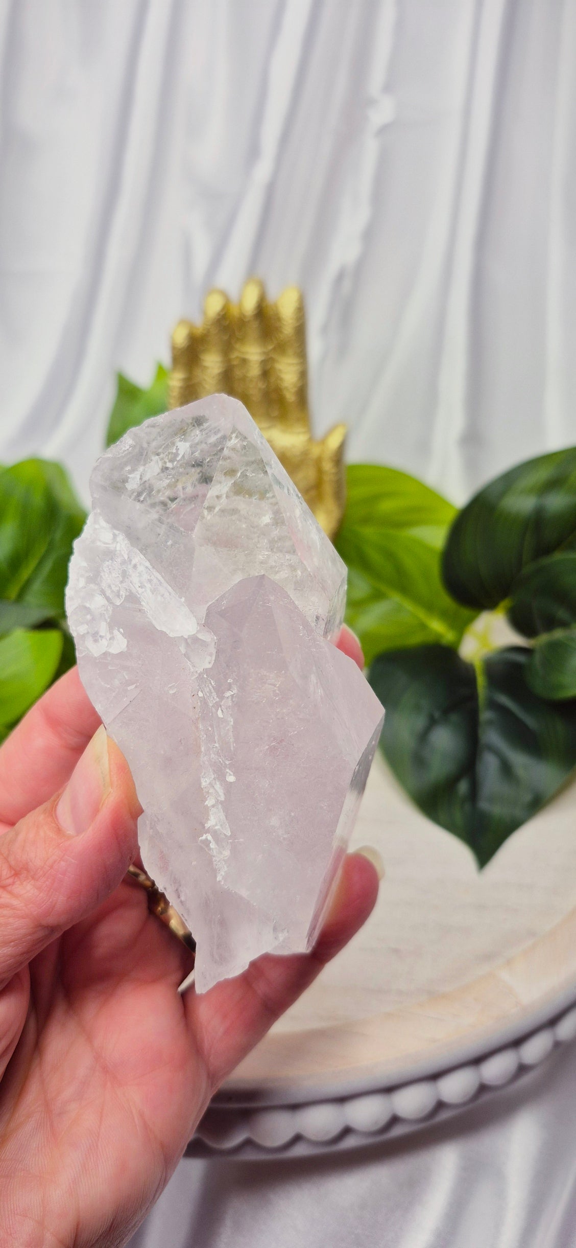 A-Grade Clear Quartz Termination Formation Cluster