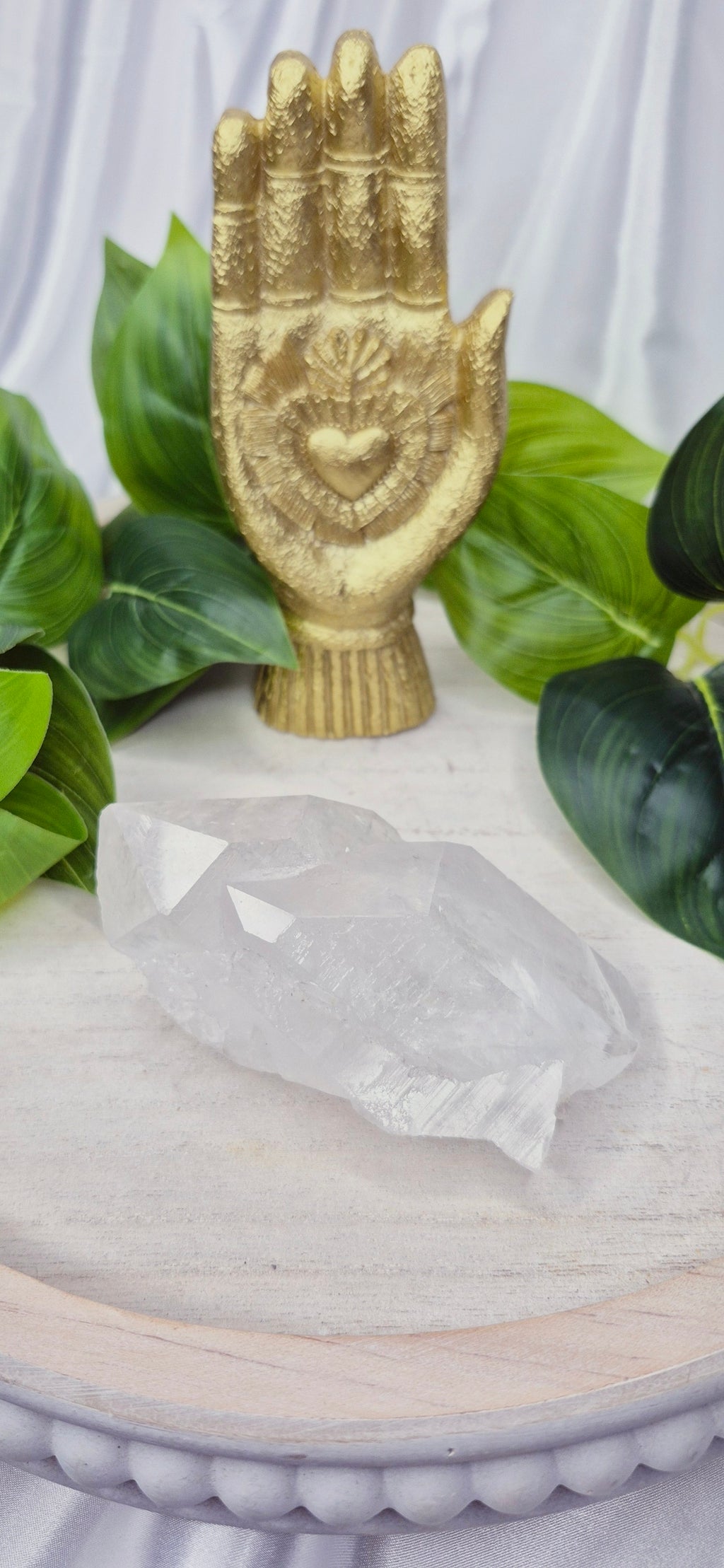 A-Grade Clear Quartz Termination Formation Cluster