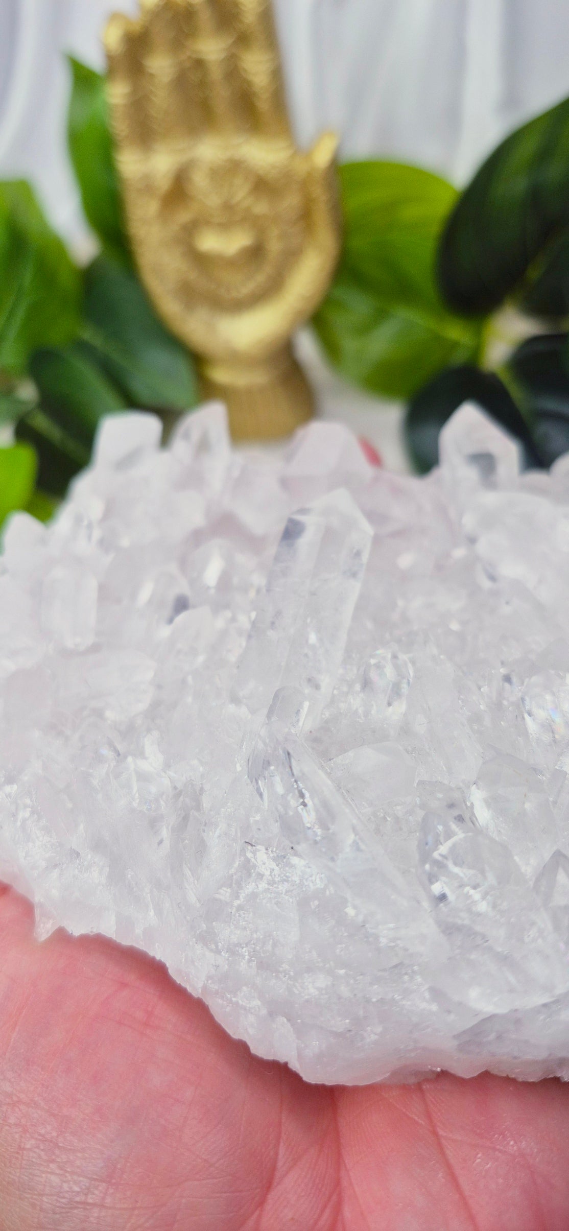 A Grade Clear Quartz Cluster  #A