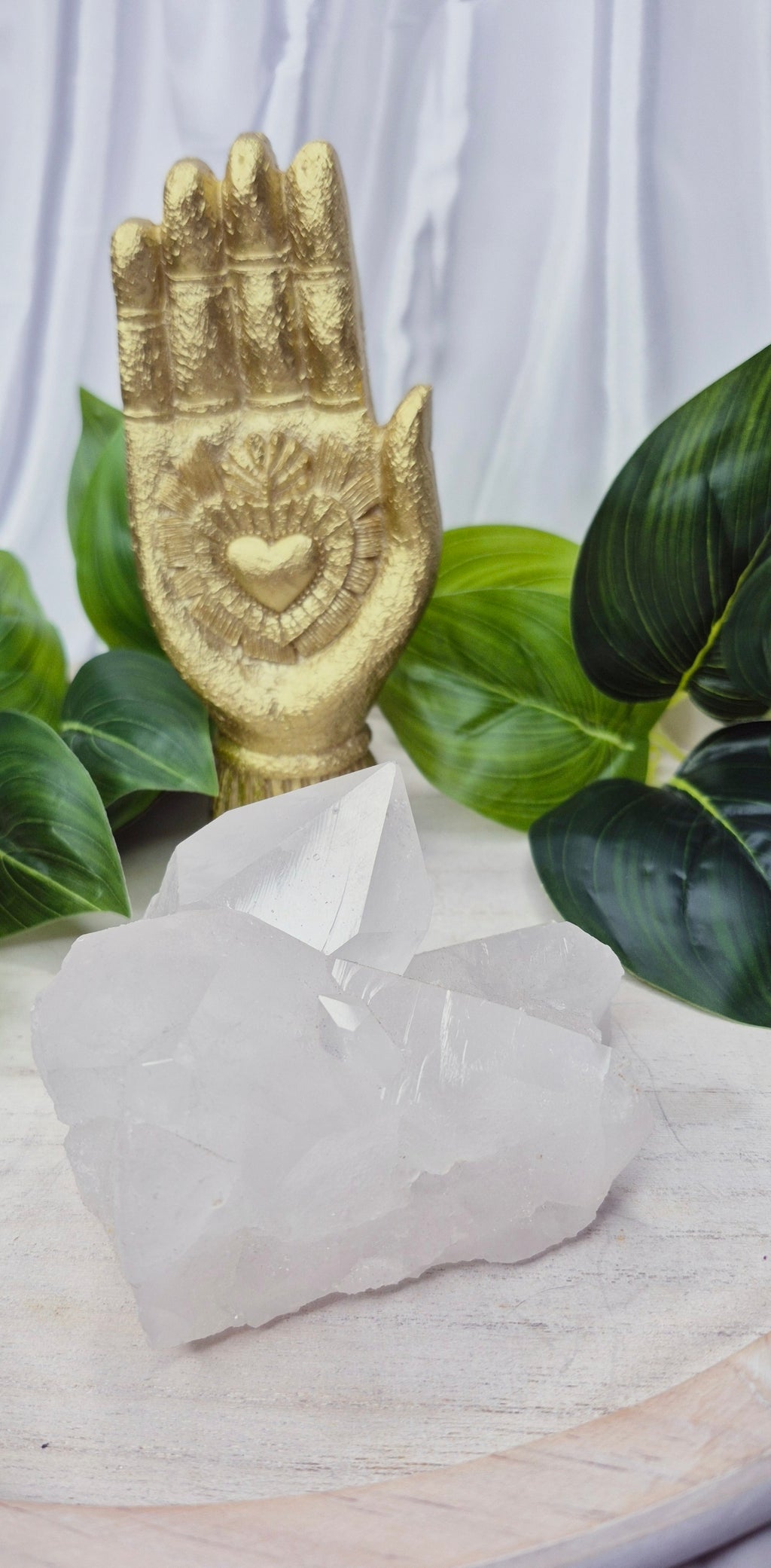 A-Grade Clear Quartz Terminated Cluster