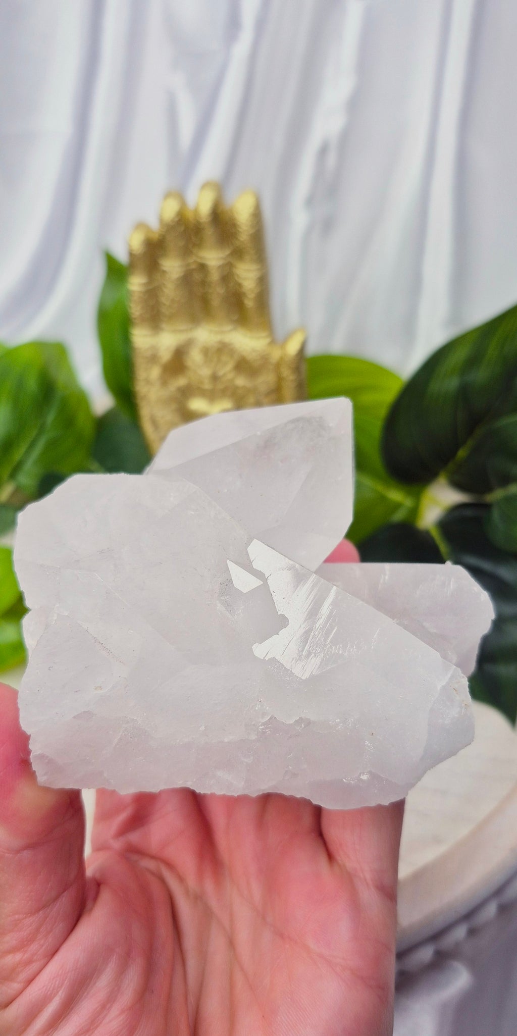 A-Grade Clear Quartz Terminated Cluster