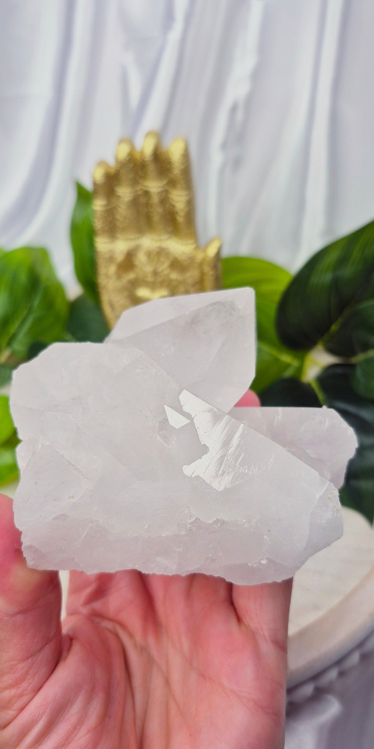 A-Grade Clear Quartz Terminated Cluster