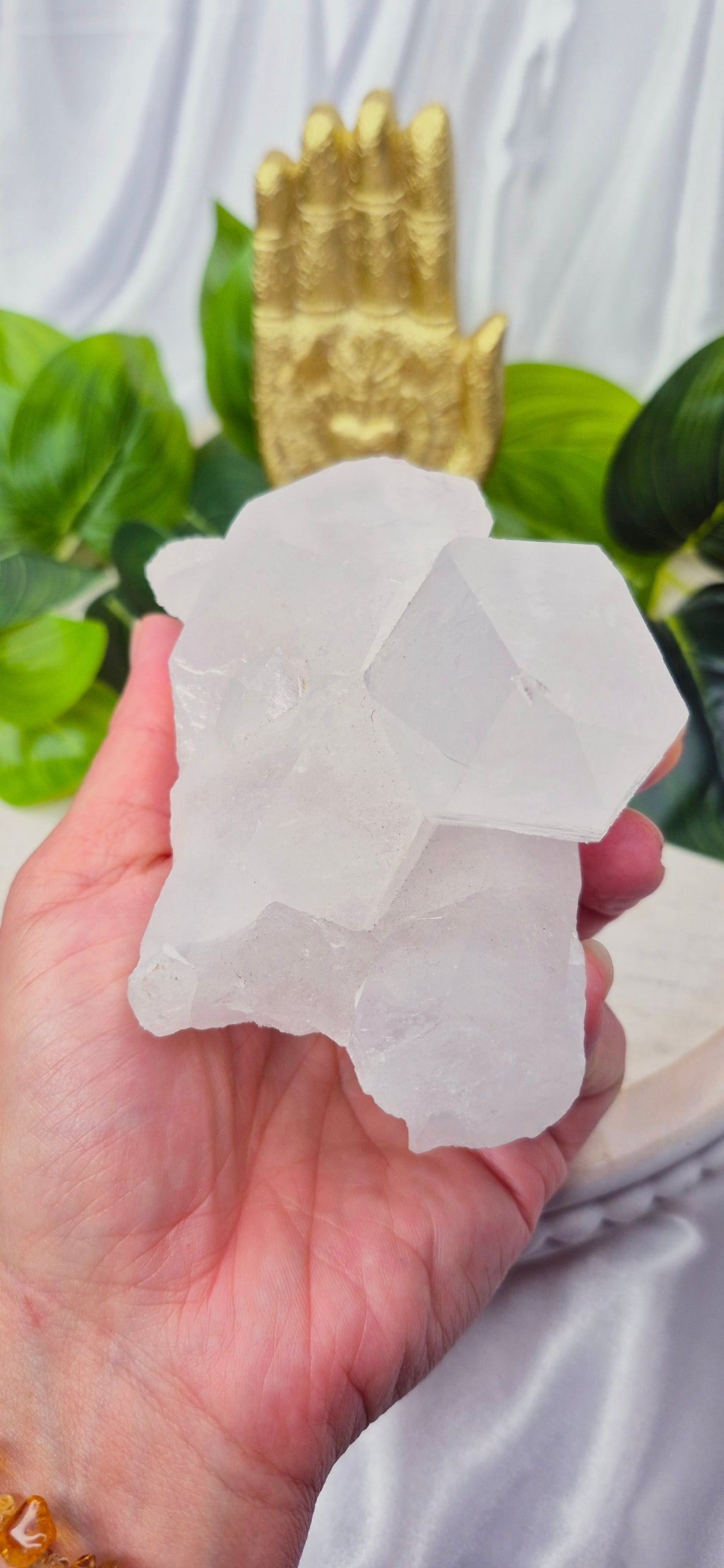 A-Grade Clear Quartz Terminated Cluster