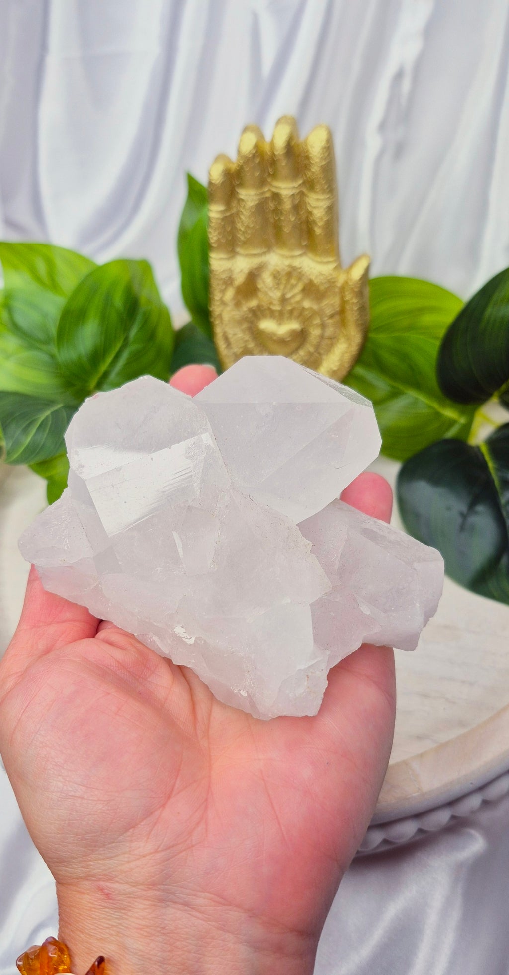 A-Grade Clear Quartz Terminated Cluster