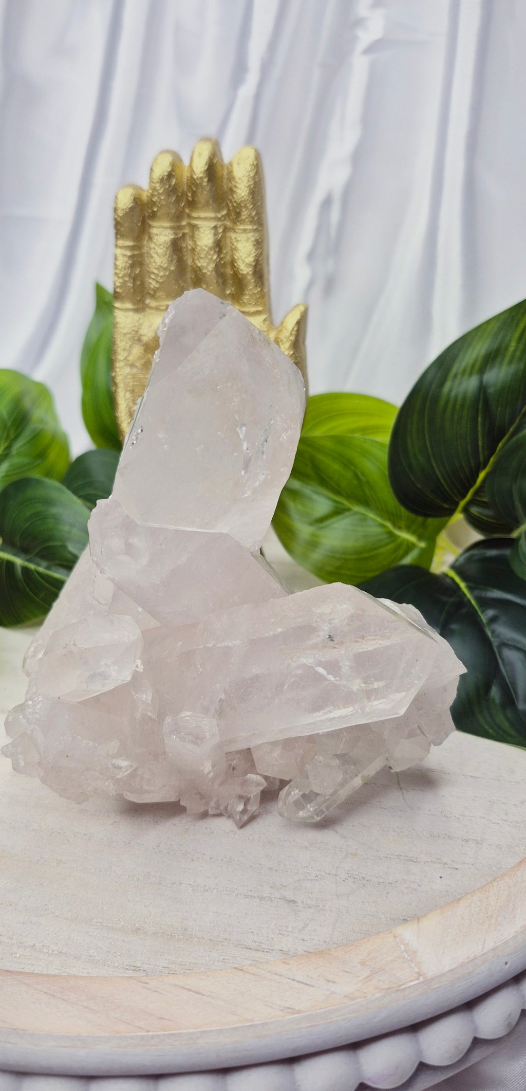 A-Grade Clear Quartz Terminated Cluster