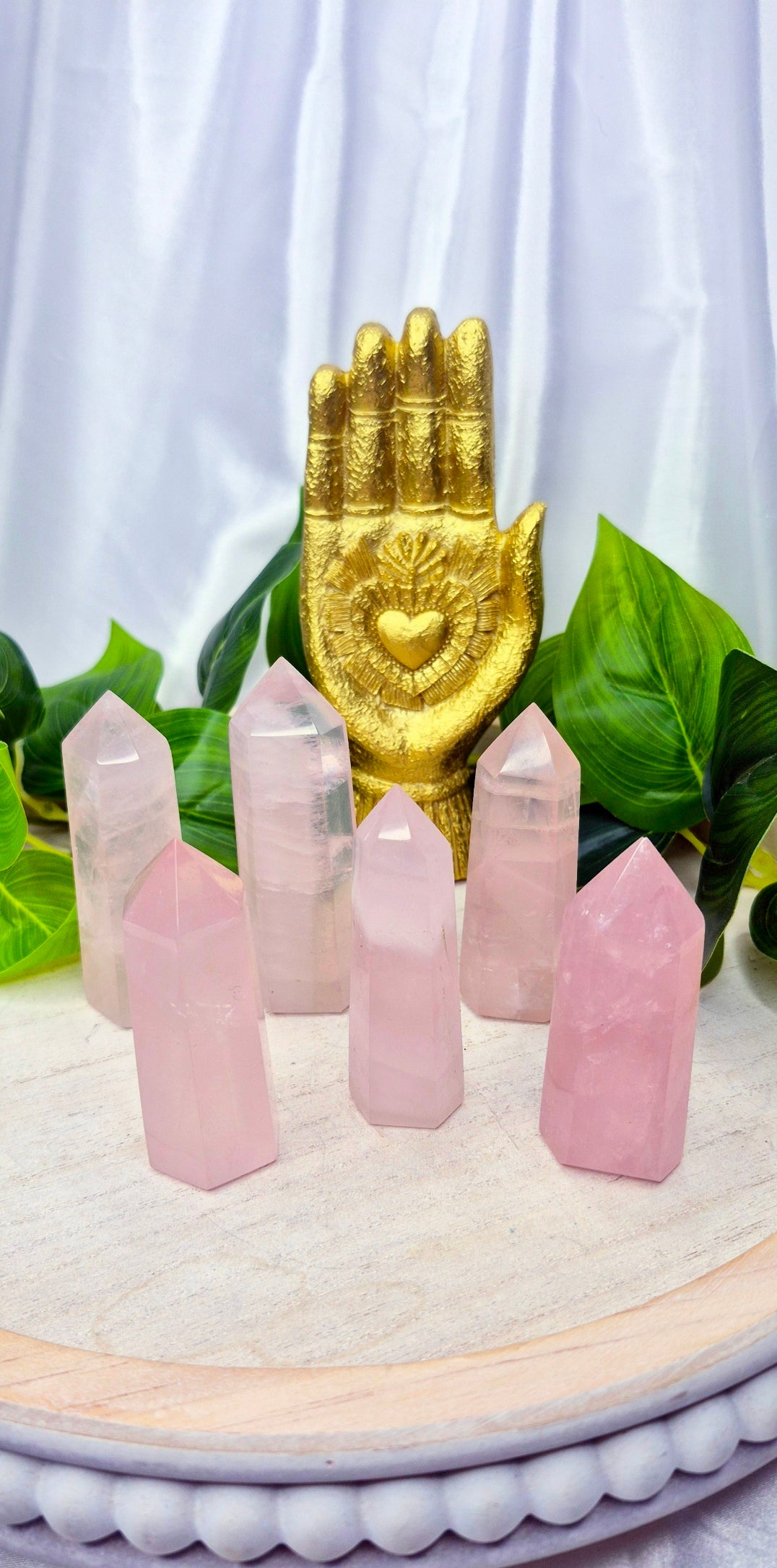 Rose Quartz Points