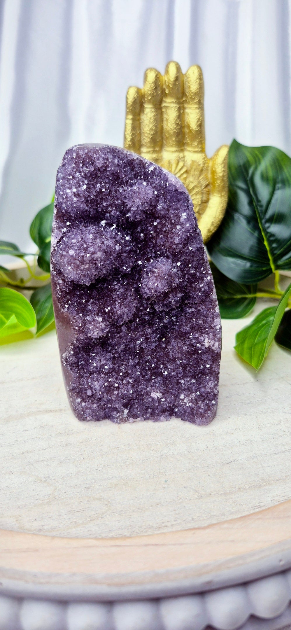 Rainbow Amethyst Cut Base Free Form #A2
