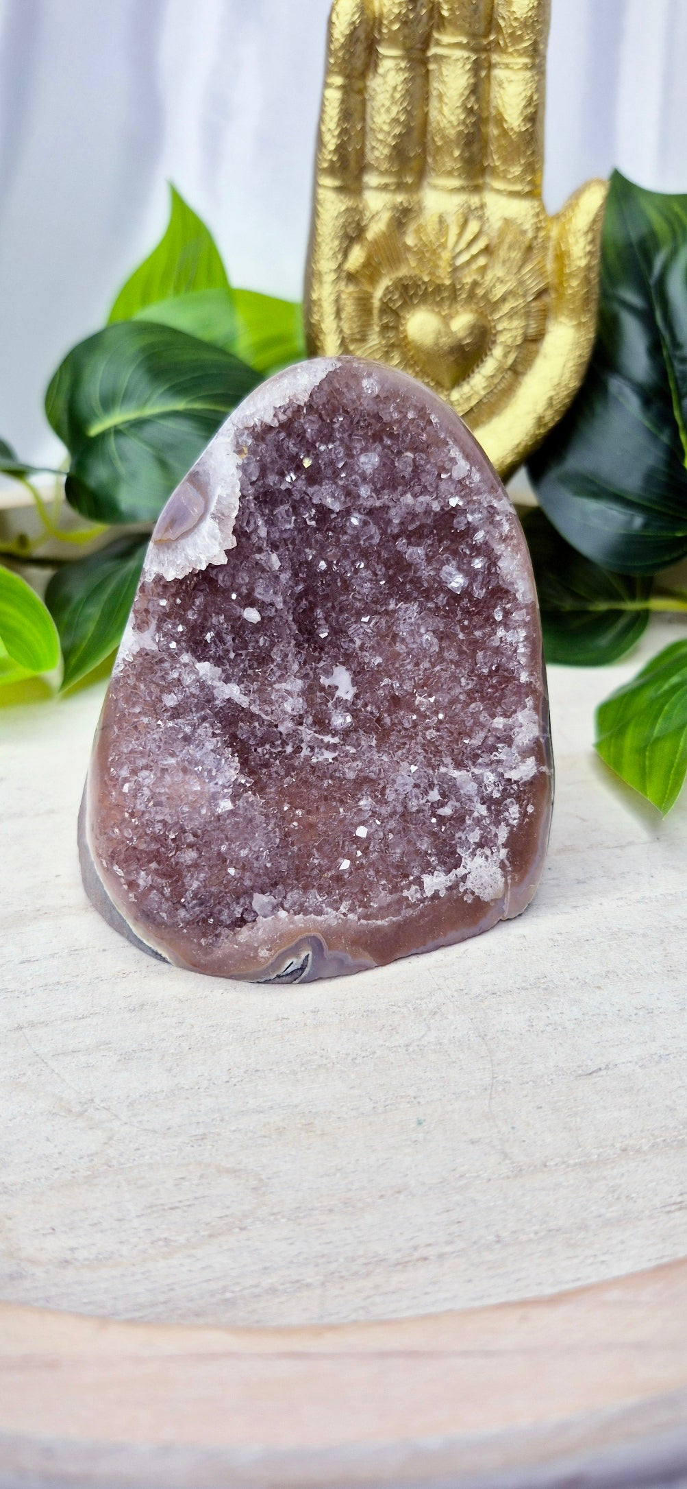 Rainbow Amethyst Cut Base Free Form  #A1