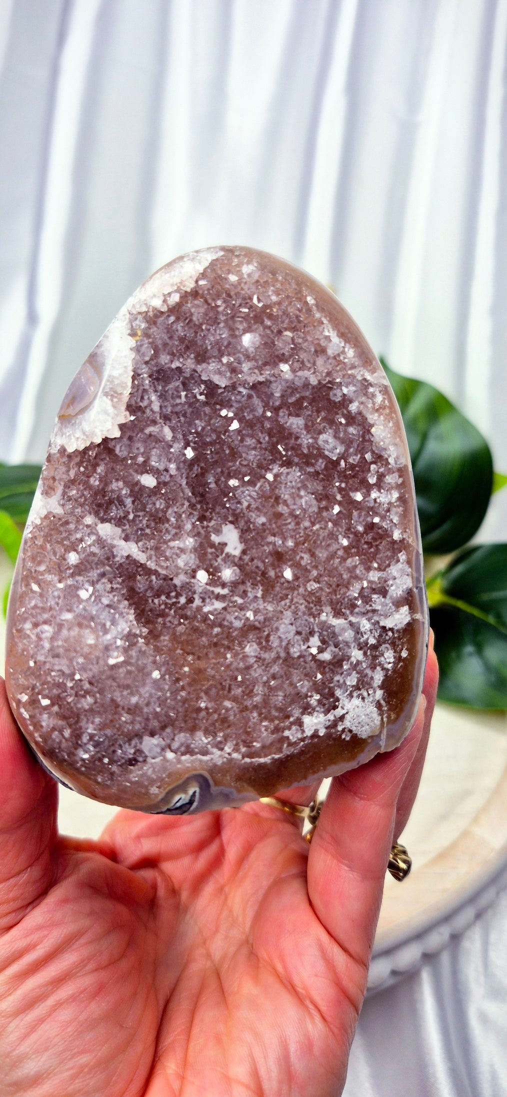 Rainbow Amethyst Cut Base Free Form  #A1