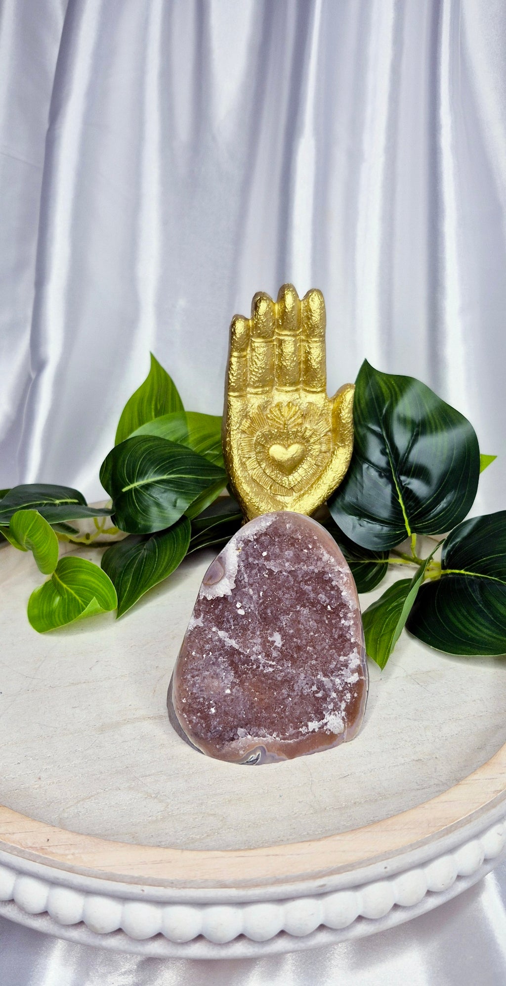 Rainbow Amethyst Cut Base Free Form  #A1