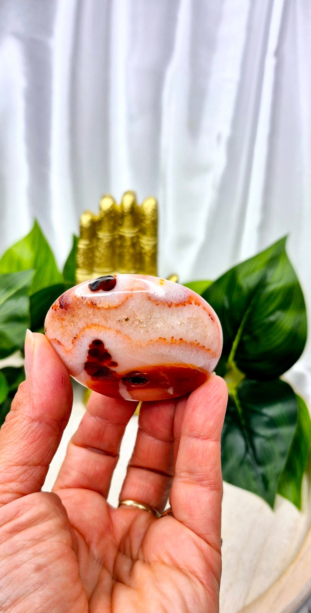Carnelian Druzy Mini Bowl