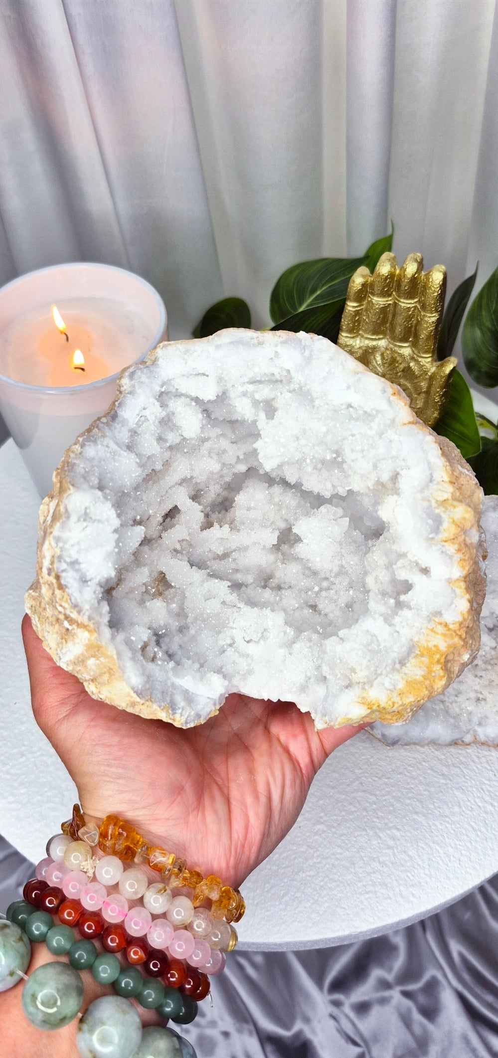 Moroccan Quartz Geode Large #A