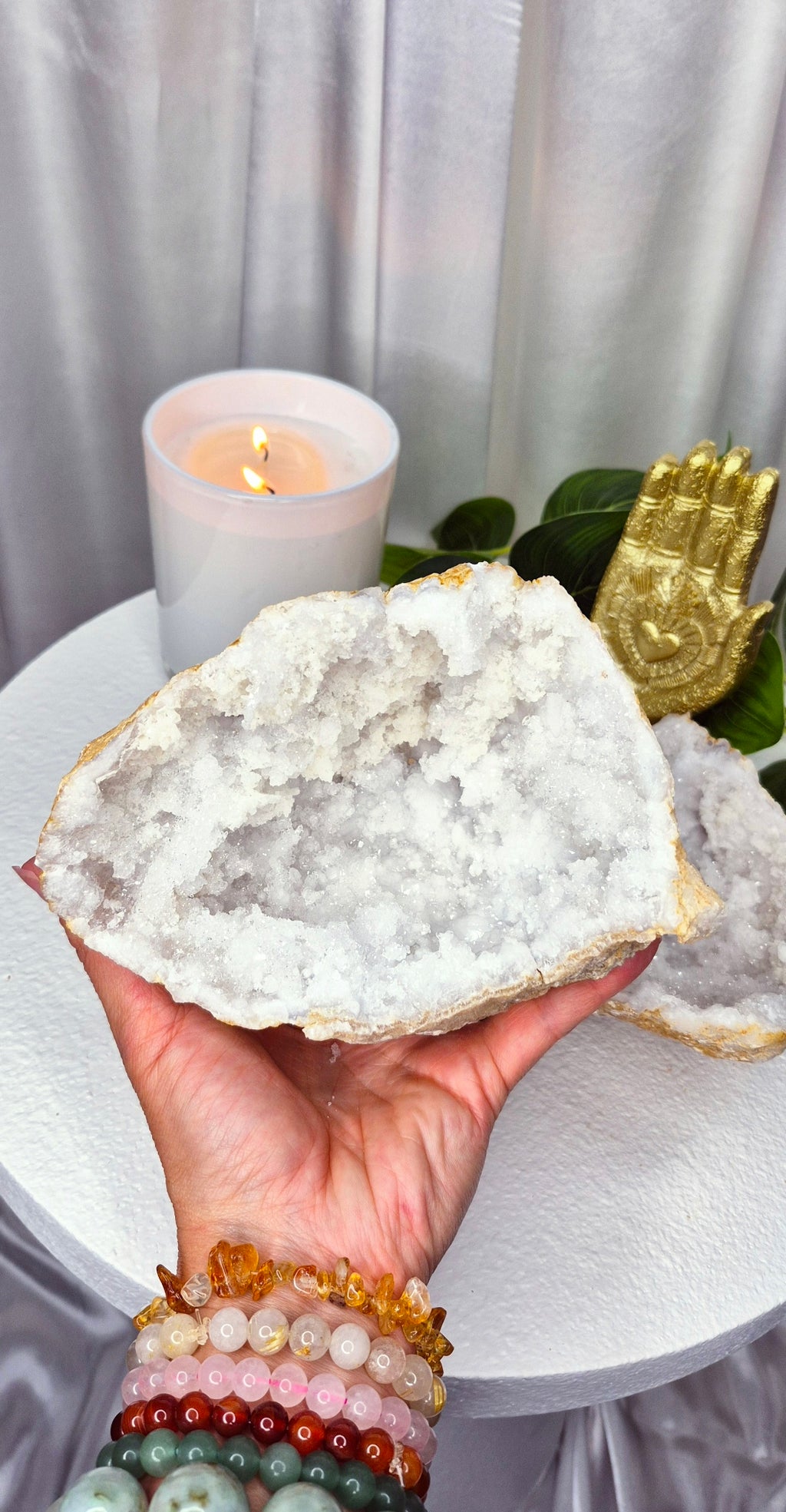 Moroccan Quartz Geode Large #C
