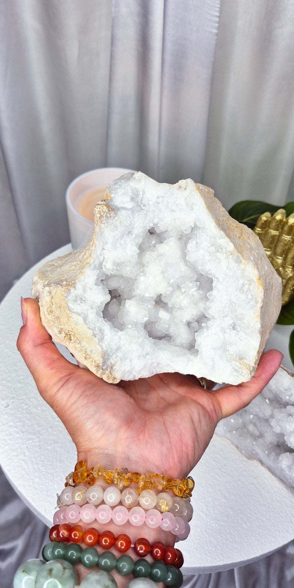 Moroccan Quartz Geode Large #B