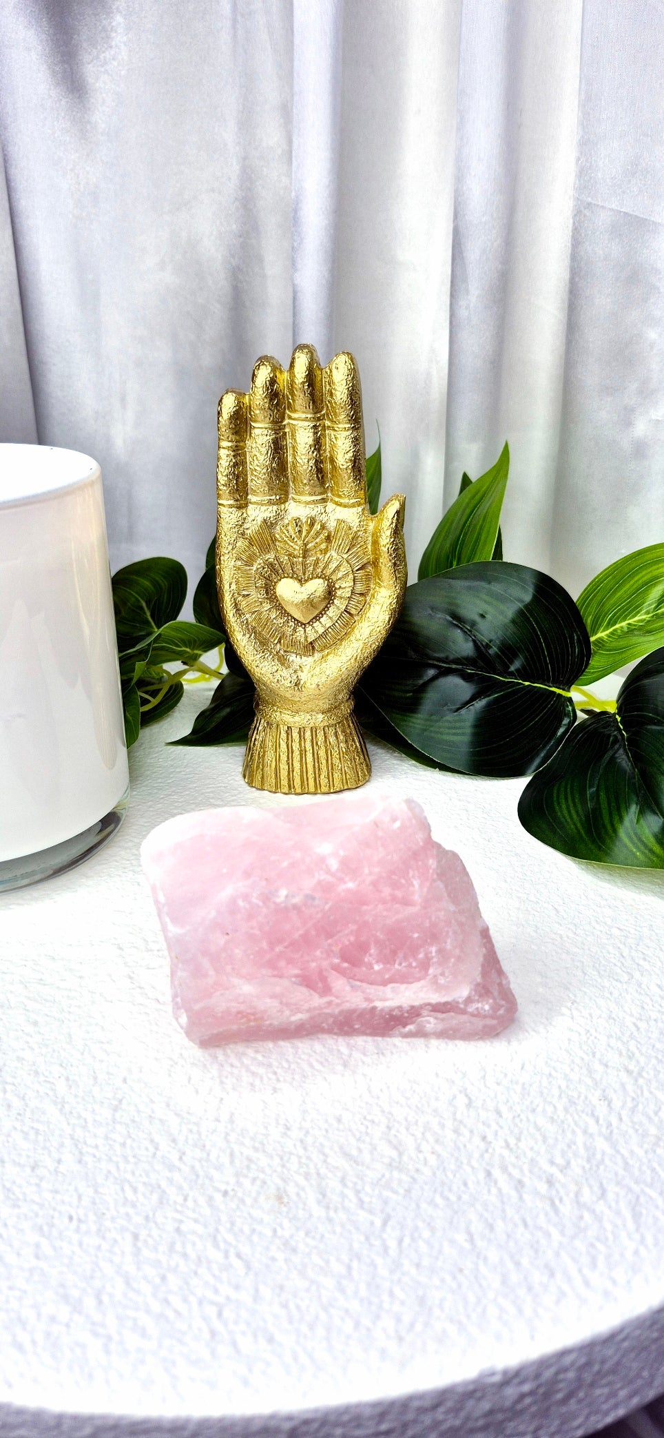 Natural Raw Rose Quartz Specimen #B