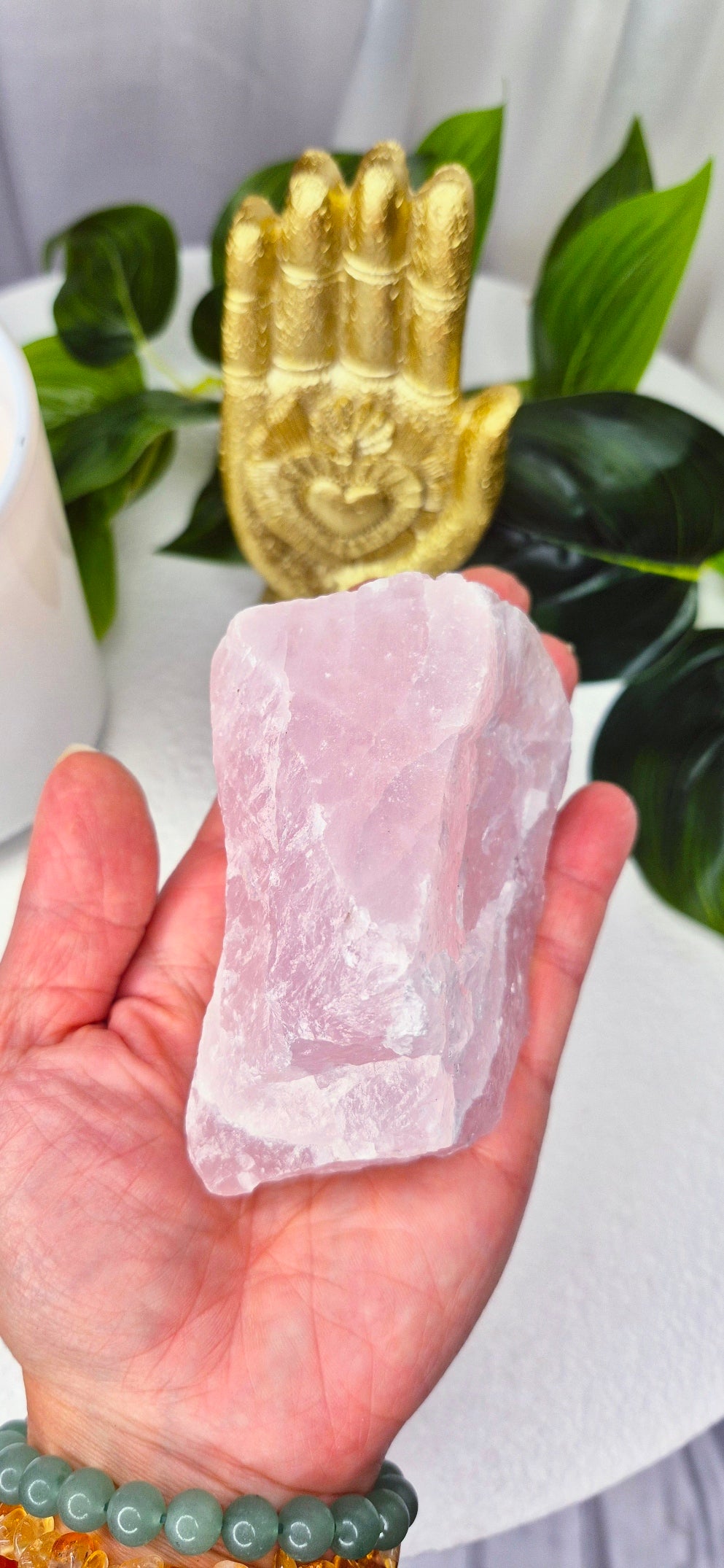 Natural Raw Rose Quartz Specimen #B
