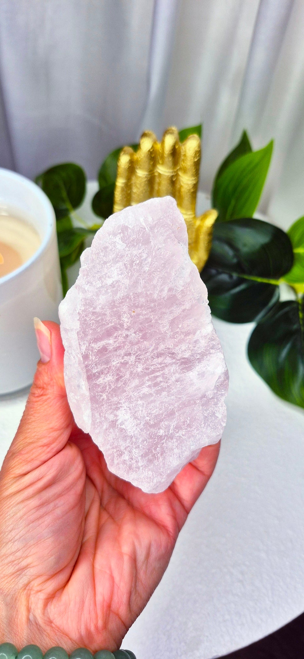 Natural Raw Rose Quartz Specimen #A