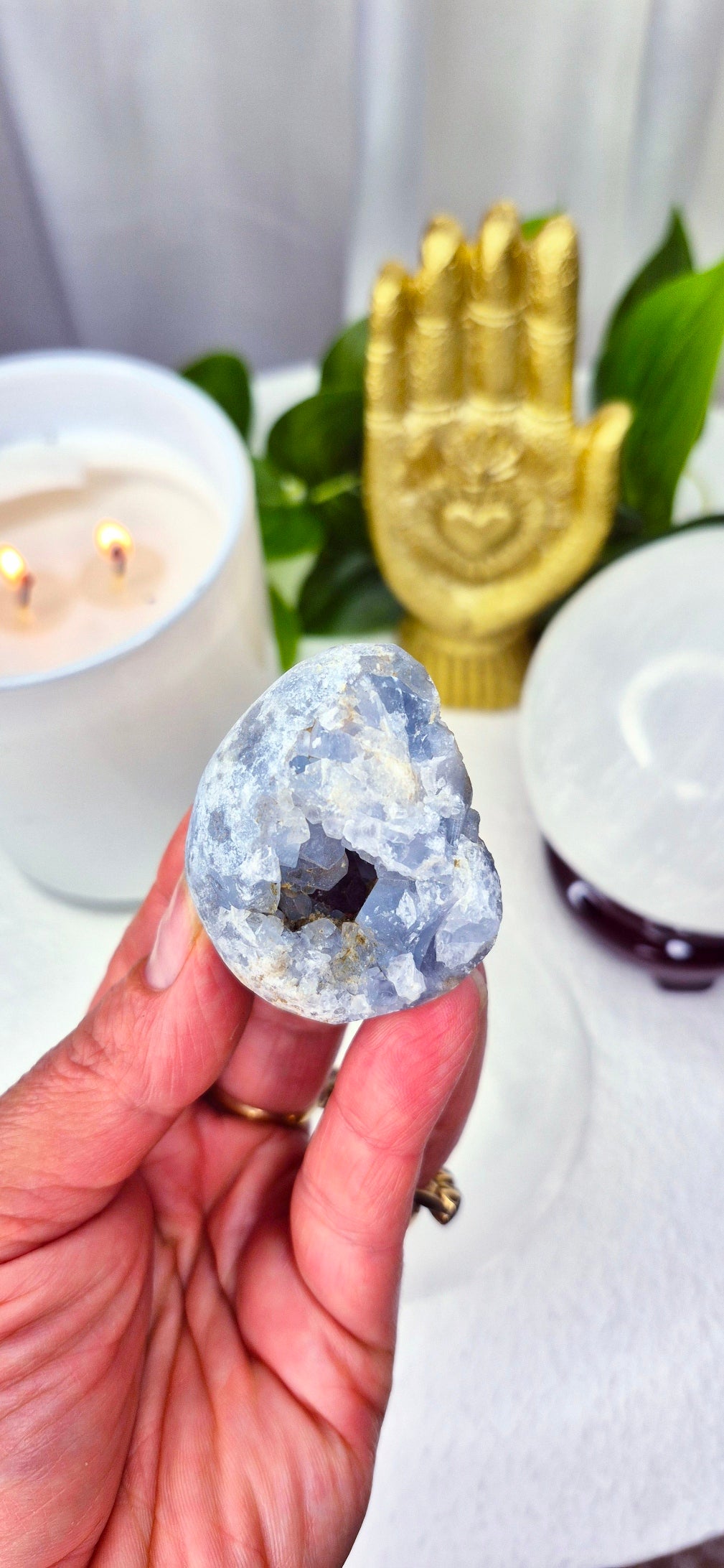 Mini Celestite Egg