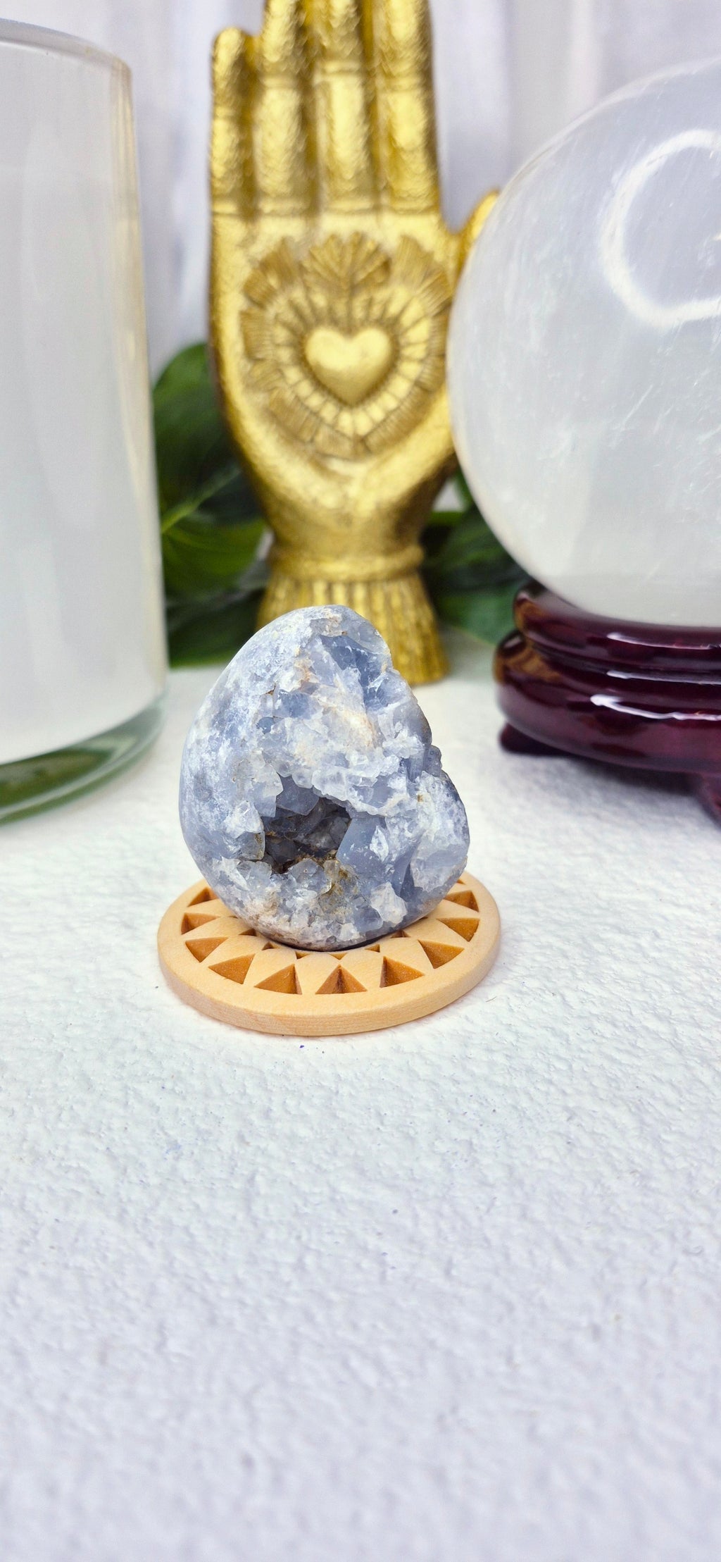 Mini Celestite Egg