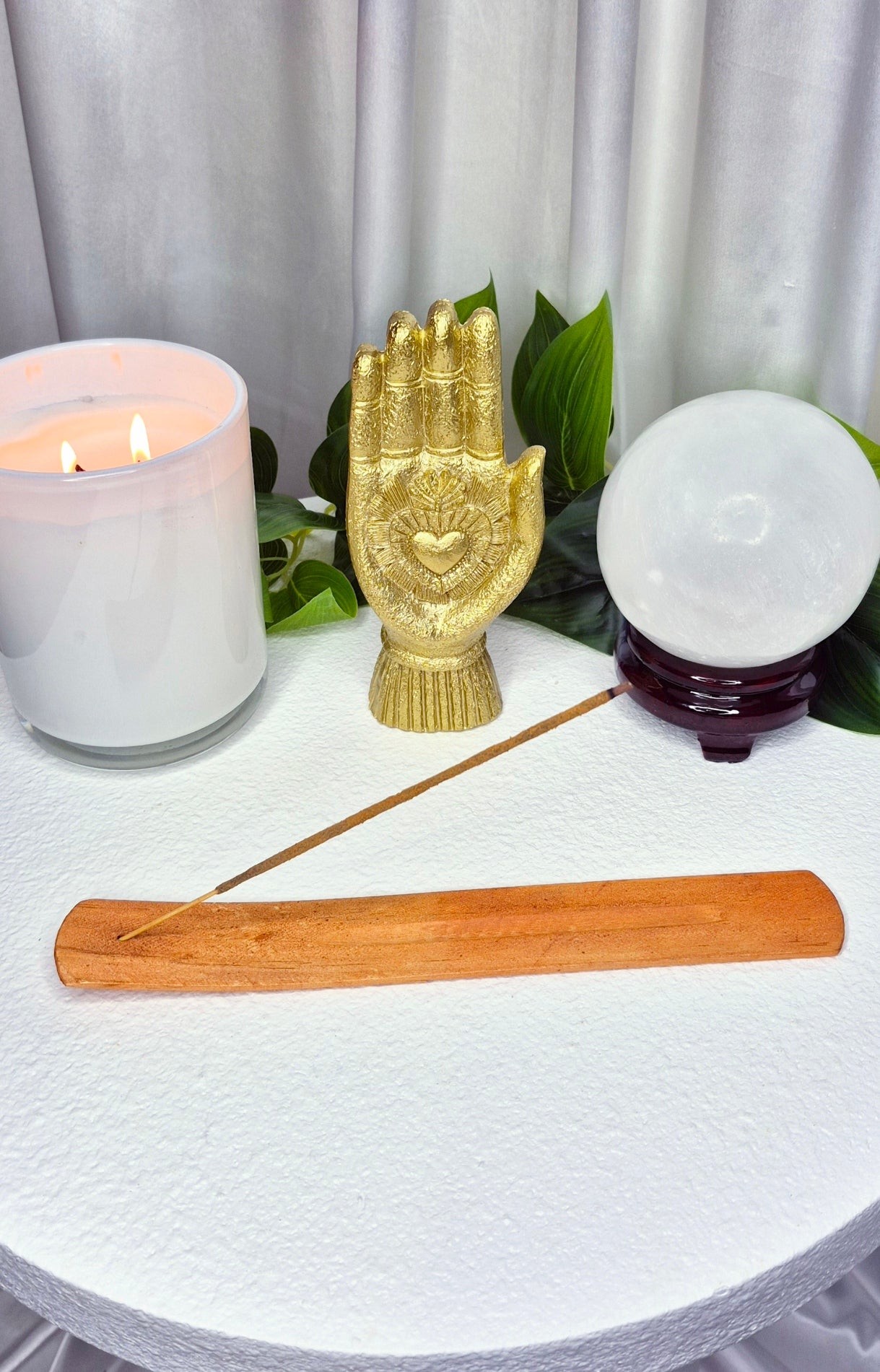 Wooden Incense Holder