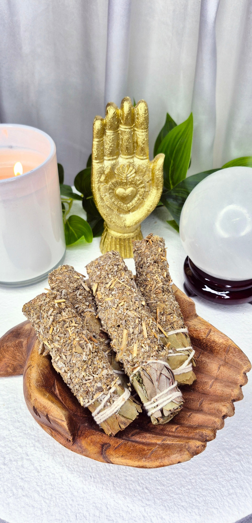 White Sage resin Smudge Sticks