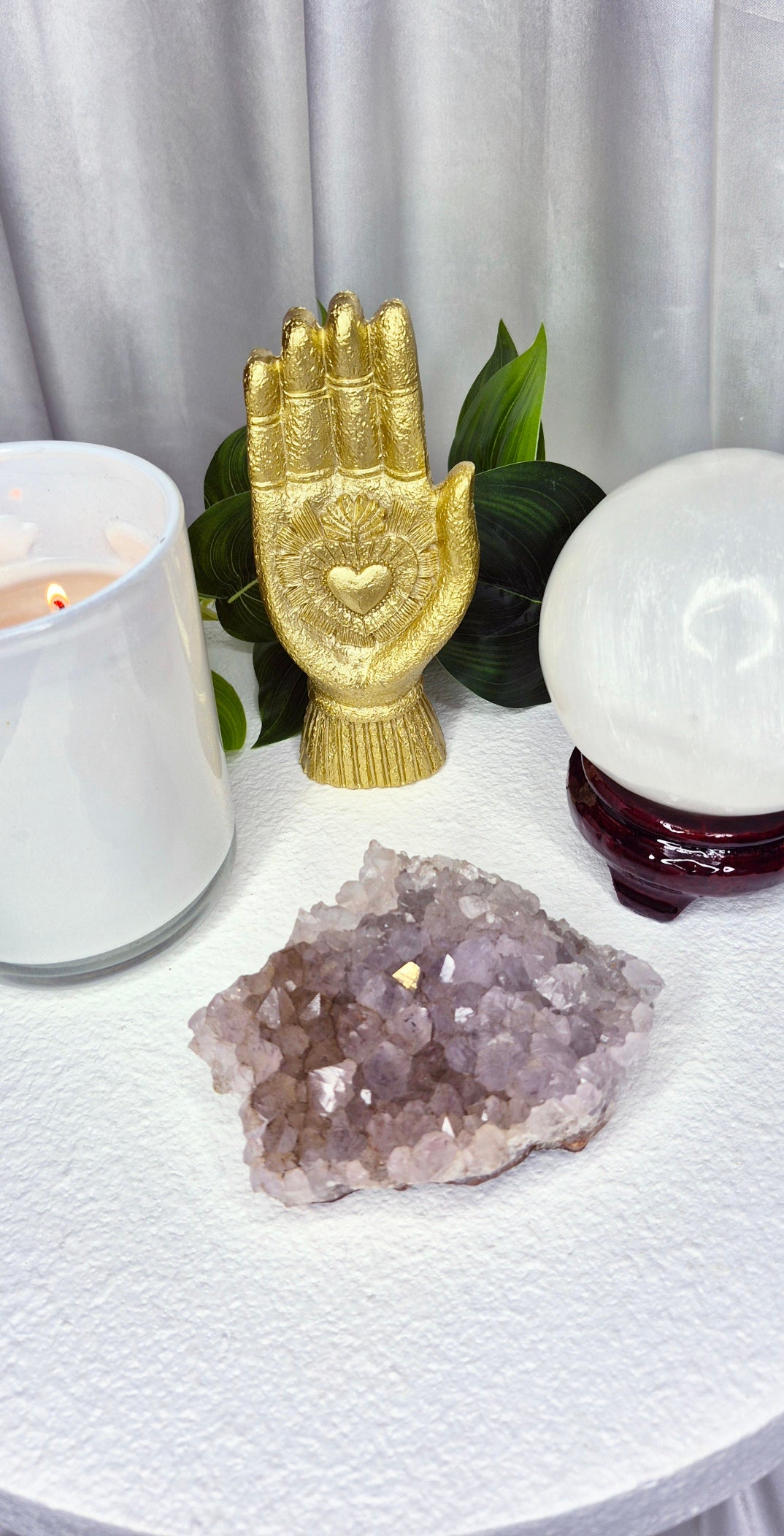 Smoky Quartz Cluster #A